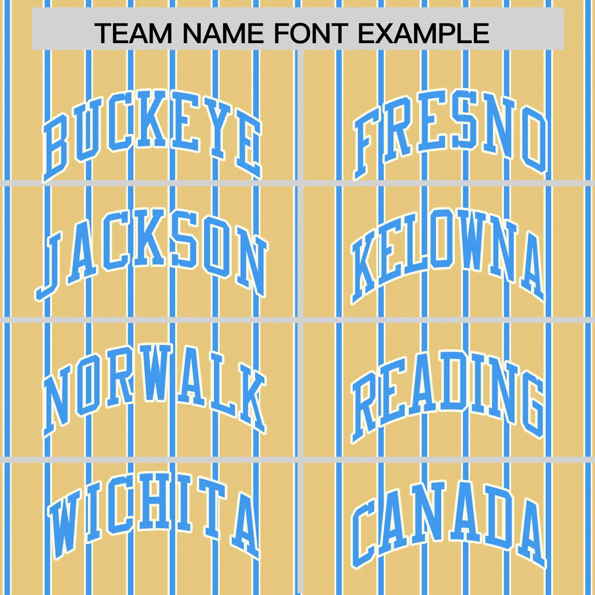 Custom Khaki White-Powder Blue Pinstripe Pattern Design Performance T-Shirt