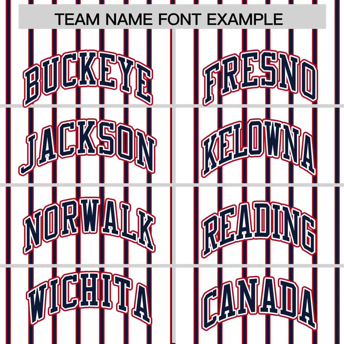 Custom White Red-Navy Pinstripe Pattern Design Performance T-Shirt