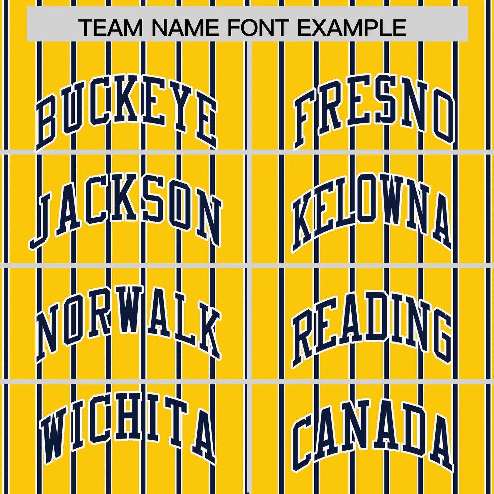 Custom Gold01 White-Navy Pinstripe Pattern Design Performance T-Shirt