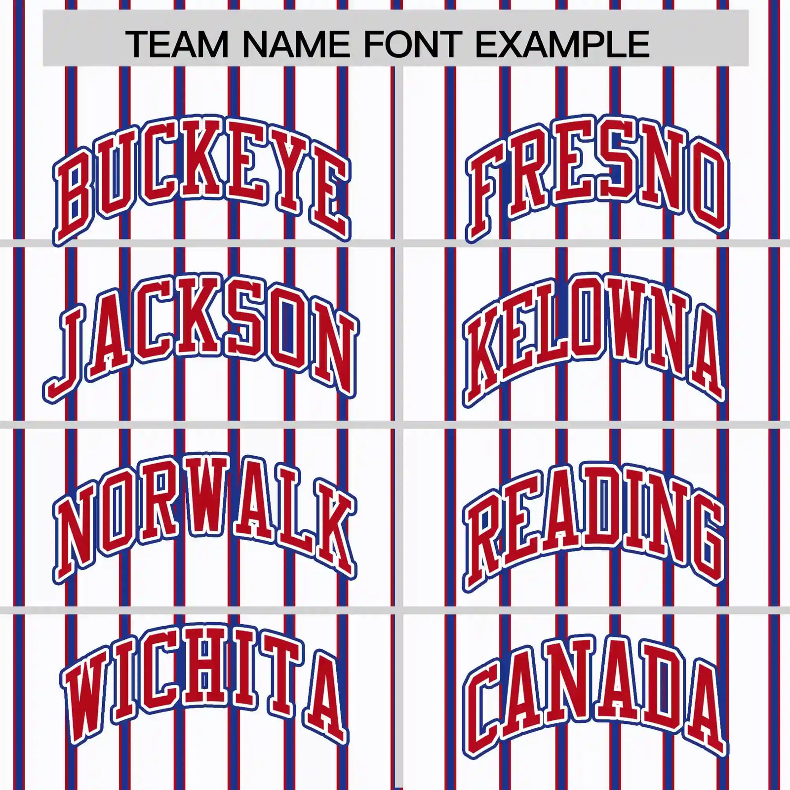 Custom White Red-Royal Blue Pinstripe Pattern Design Performance T-Shirt