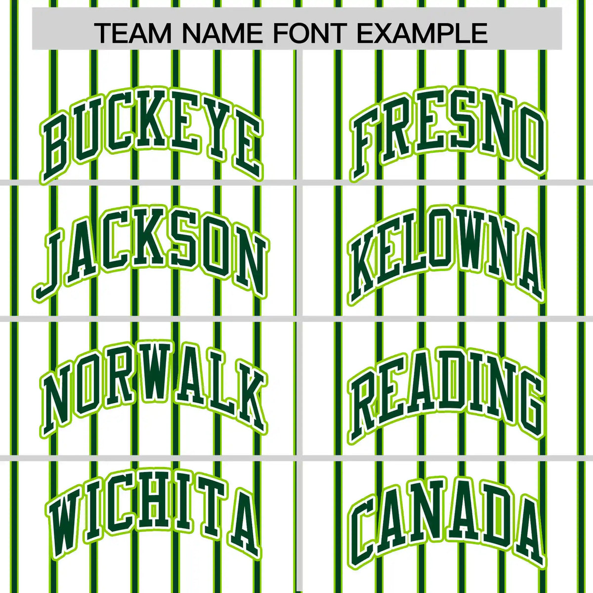 Custom White Green-Neon Green Pinstripe Pattern Design Performance T-Shirt