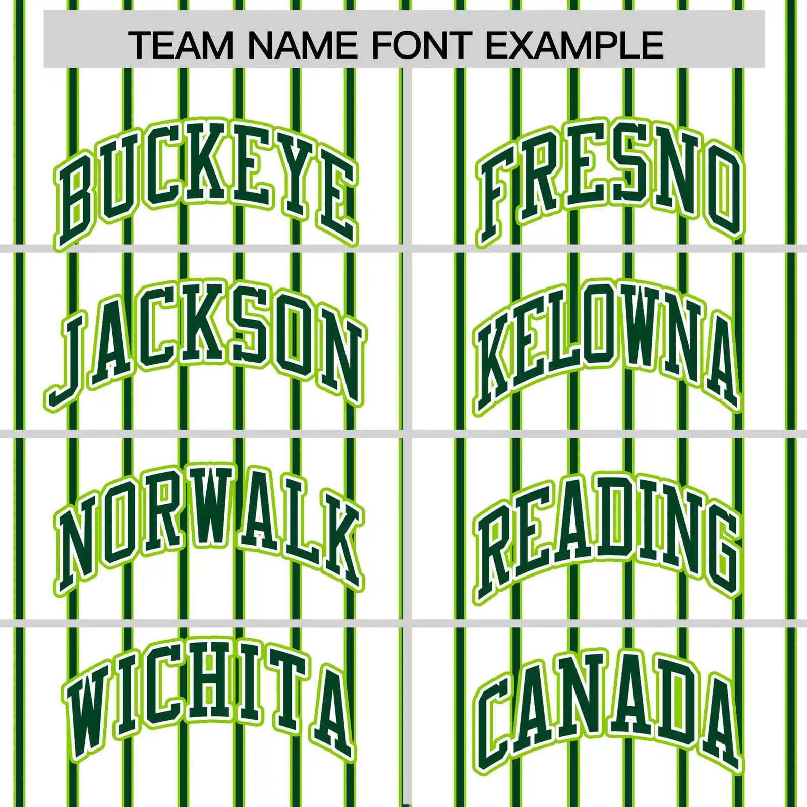 Custom White Green-Neon Green Pinstripe Pattern Design Performance T-Shirt