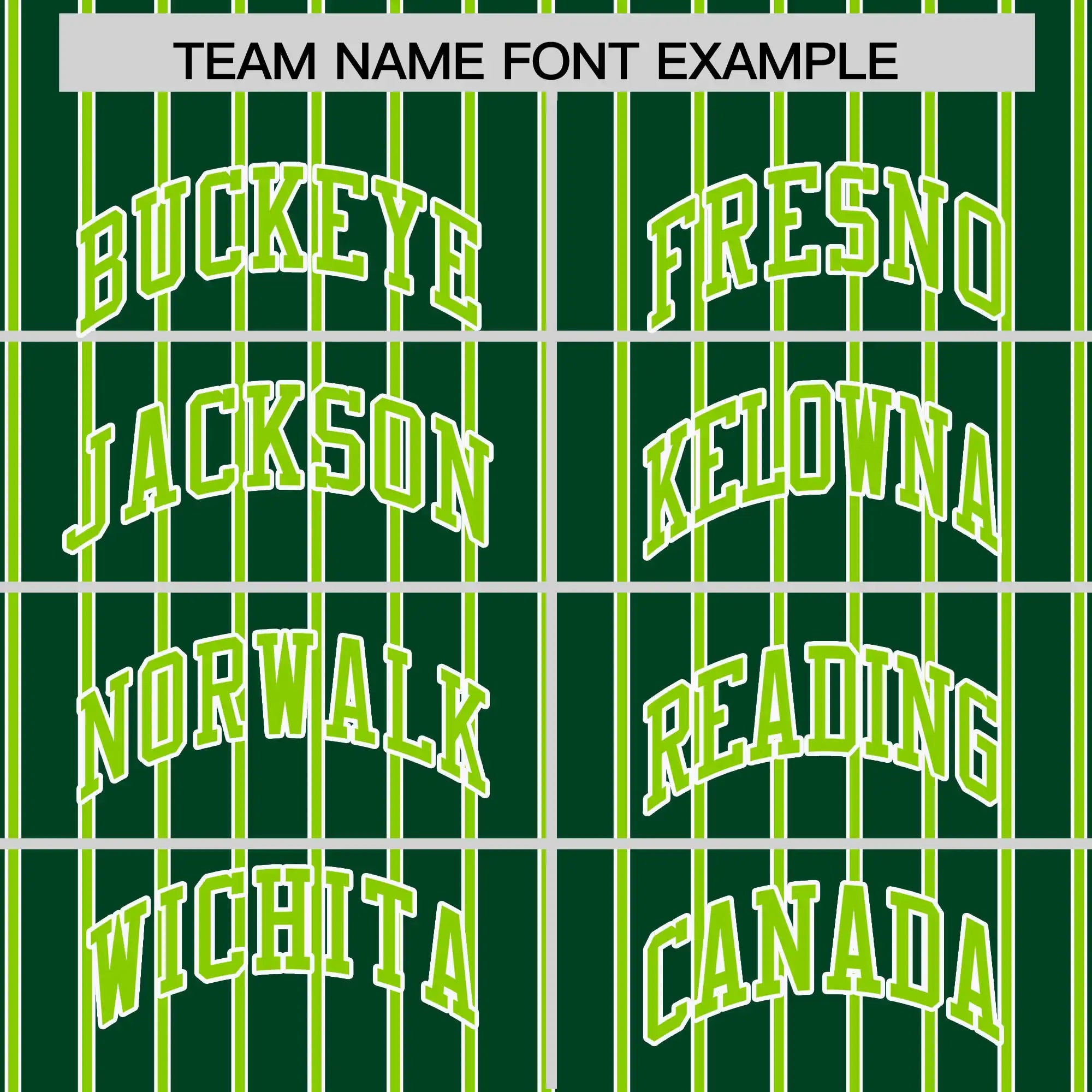 Custom Green White-Neon Green Pinstripe Pattern Design Performance T-Shirt