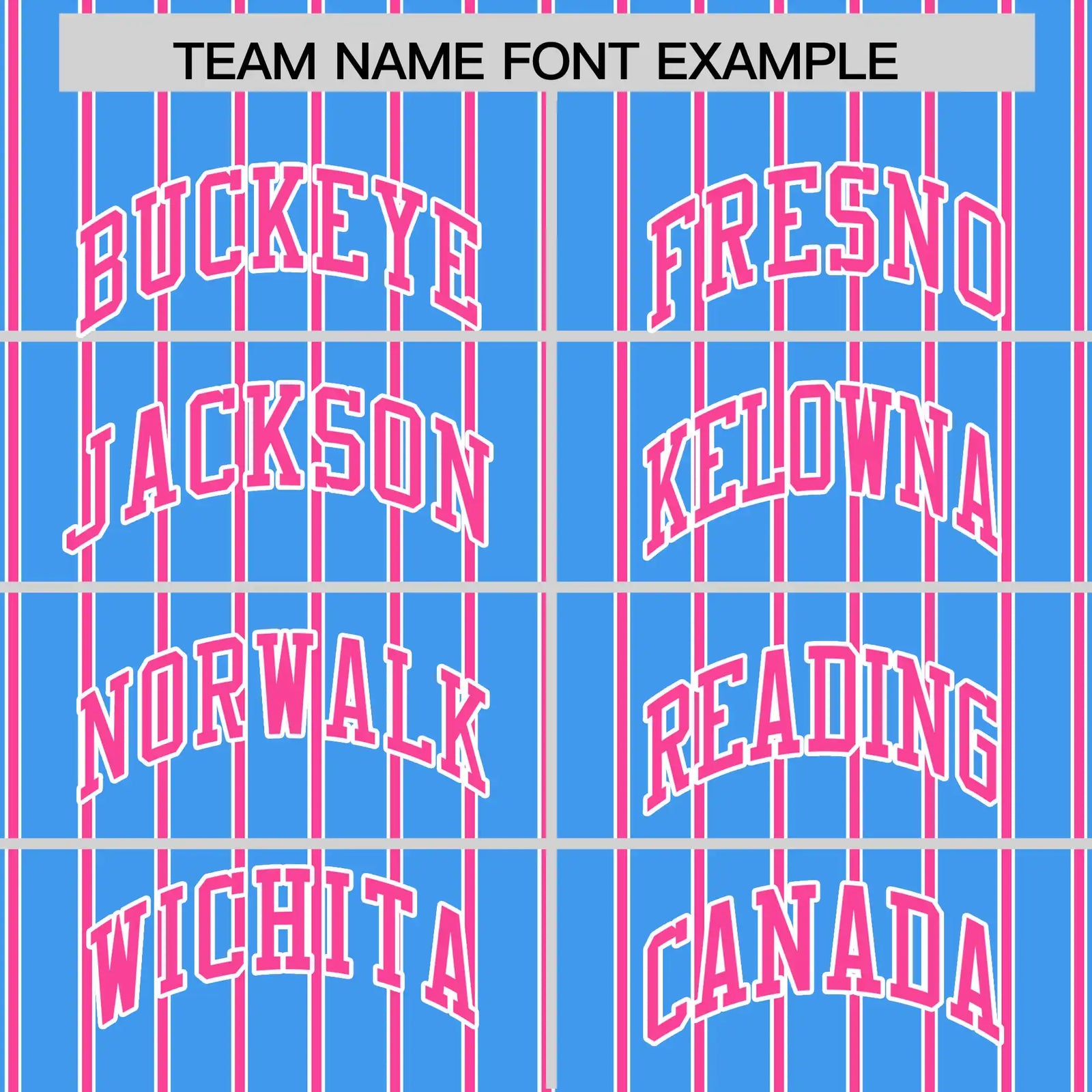 Custom Powder Blue White-Pink Pinstripe Pattern Design Performance T-Shirt