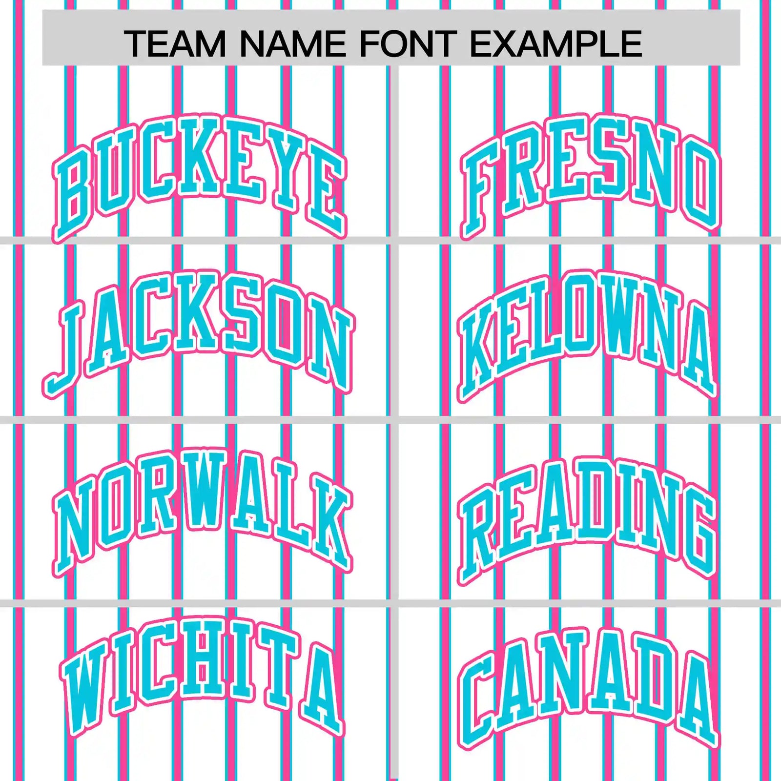 Custom White Sky Blue-Pink Pinstripe Pattern Design Performance T-Shirt