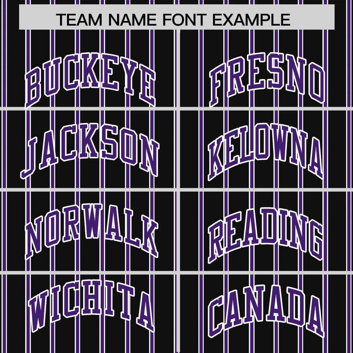 Custom Black White-Purple Pinstripe Pattern Design Performance T-Shirt