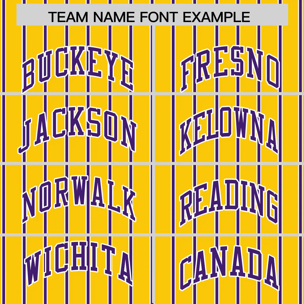 Custom Gold01 White-Purple Pinstripe Pattern Design Performance T-Shirt