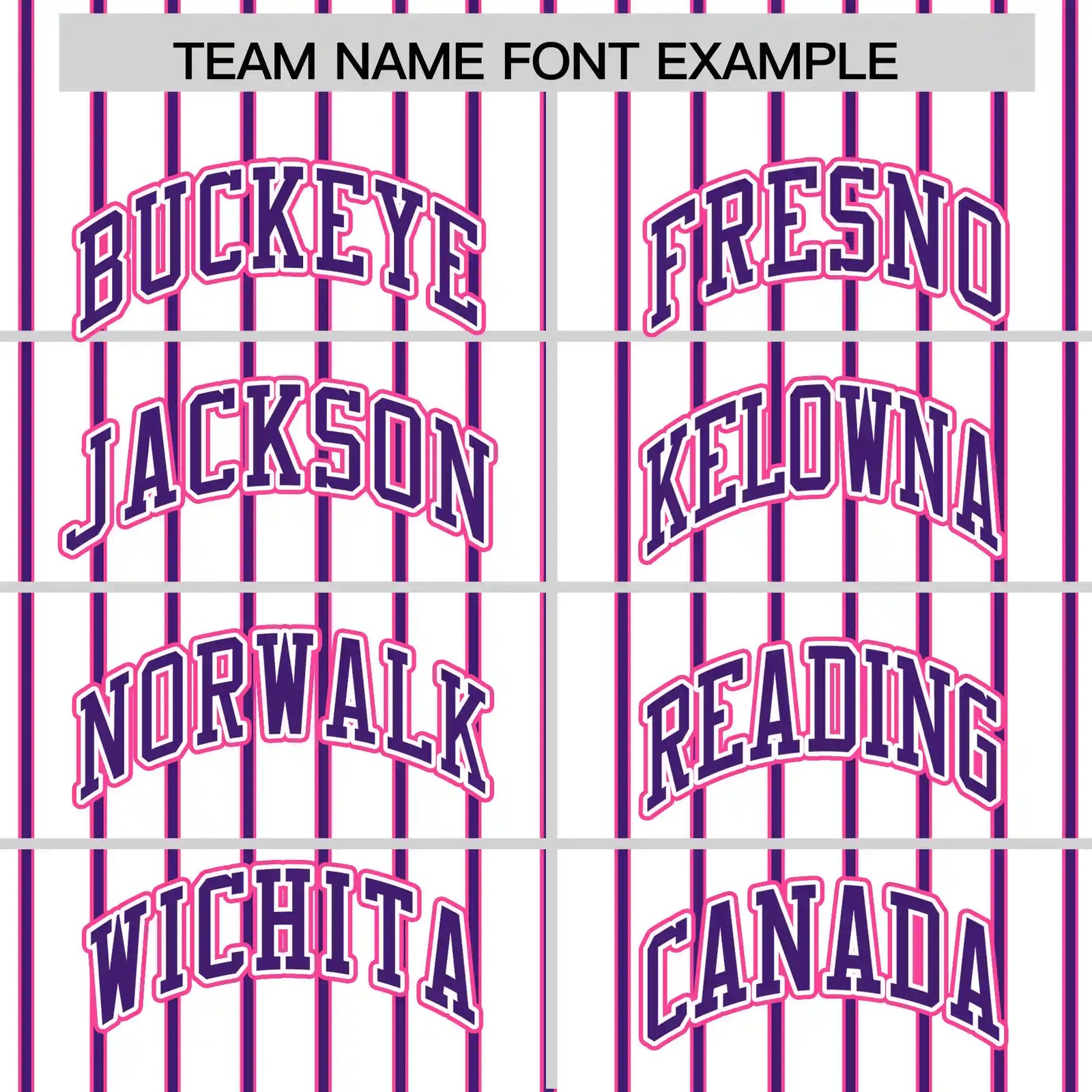 Custom White Pink-Purple Pinstripe Pattern Design Performance T-Shirt