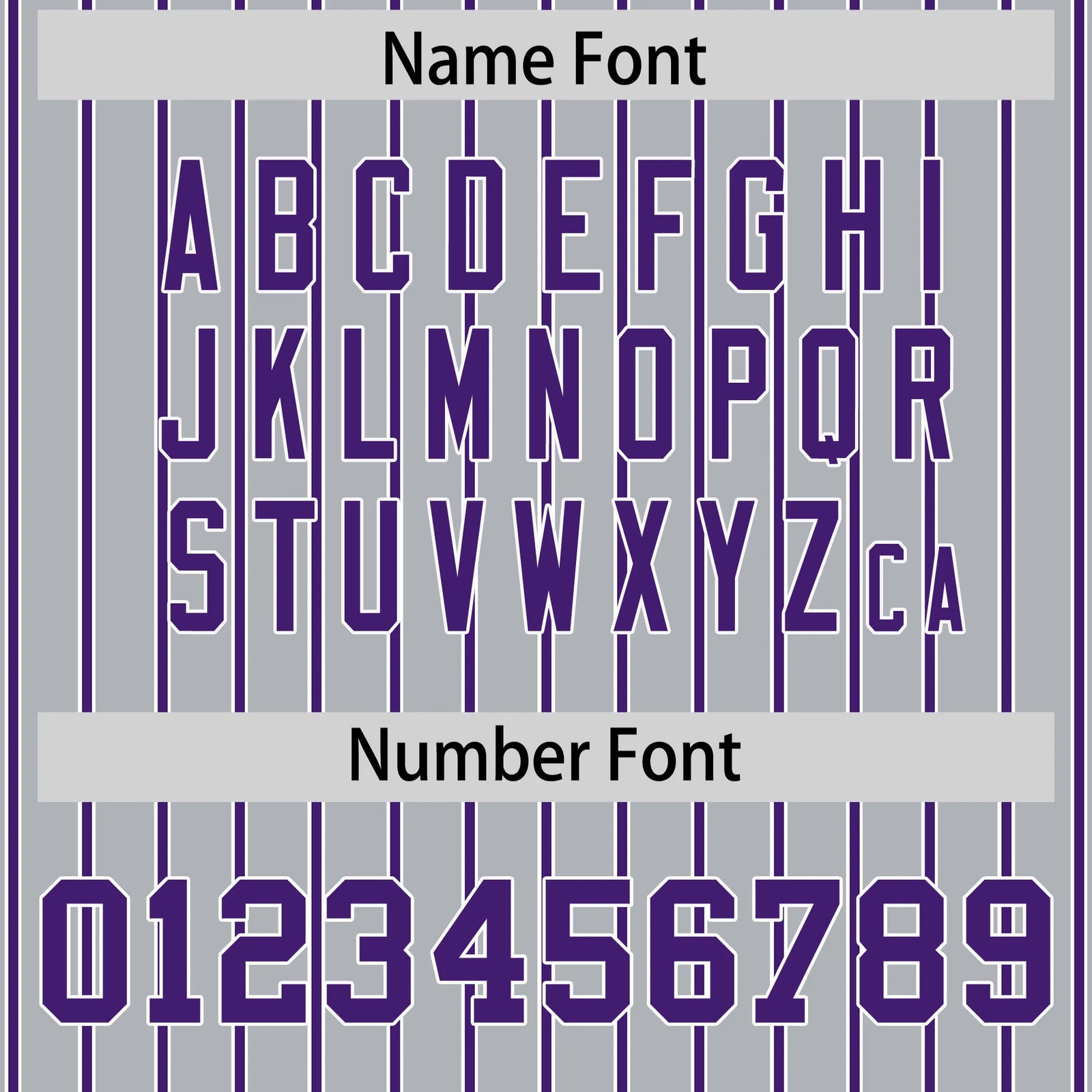 Custom Gray White-Purple Pinstripe Pattern Design Performance T-Shirt