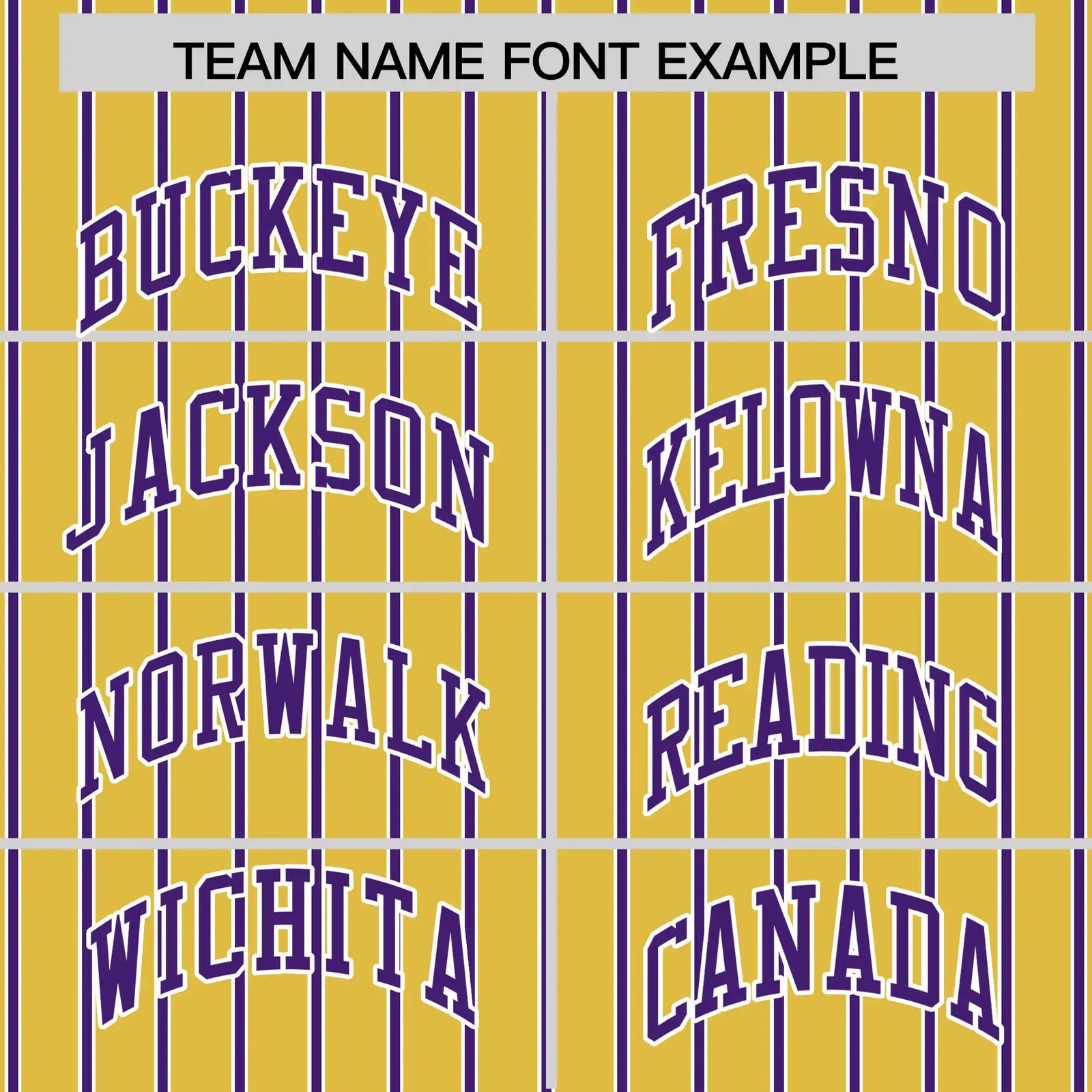 Custom Old Gold White-Purple Pinstripe Pattern Design Performance T-Shirt