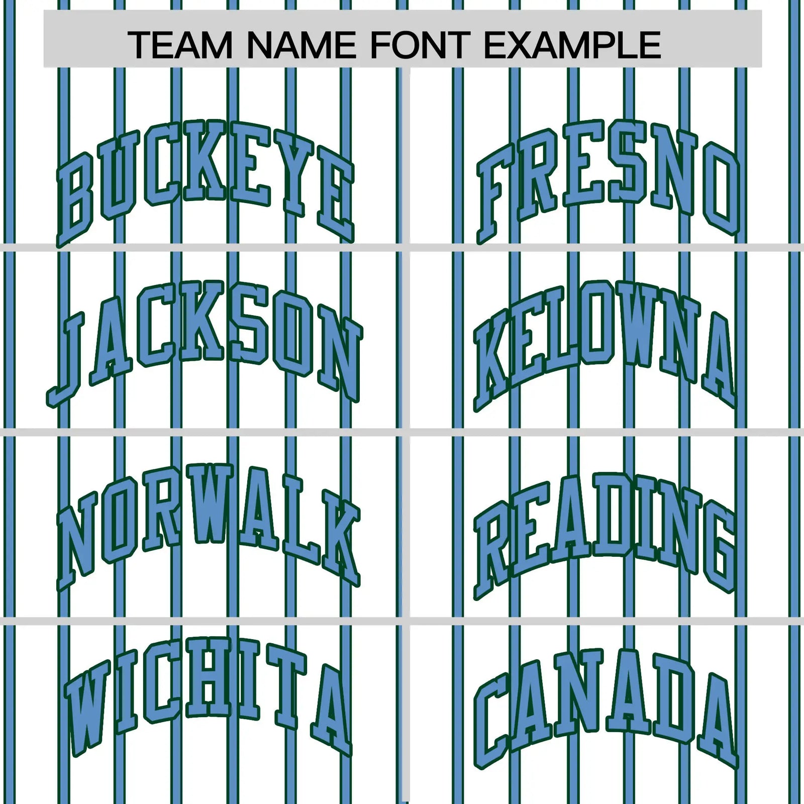 Custom White Light Blue-Green Pinstripe Pattern Design Performance T-Shirt