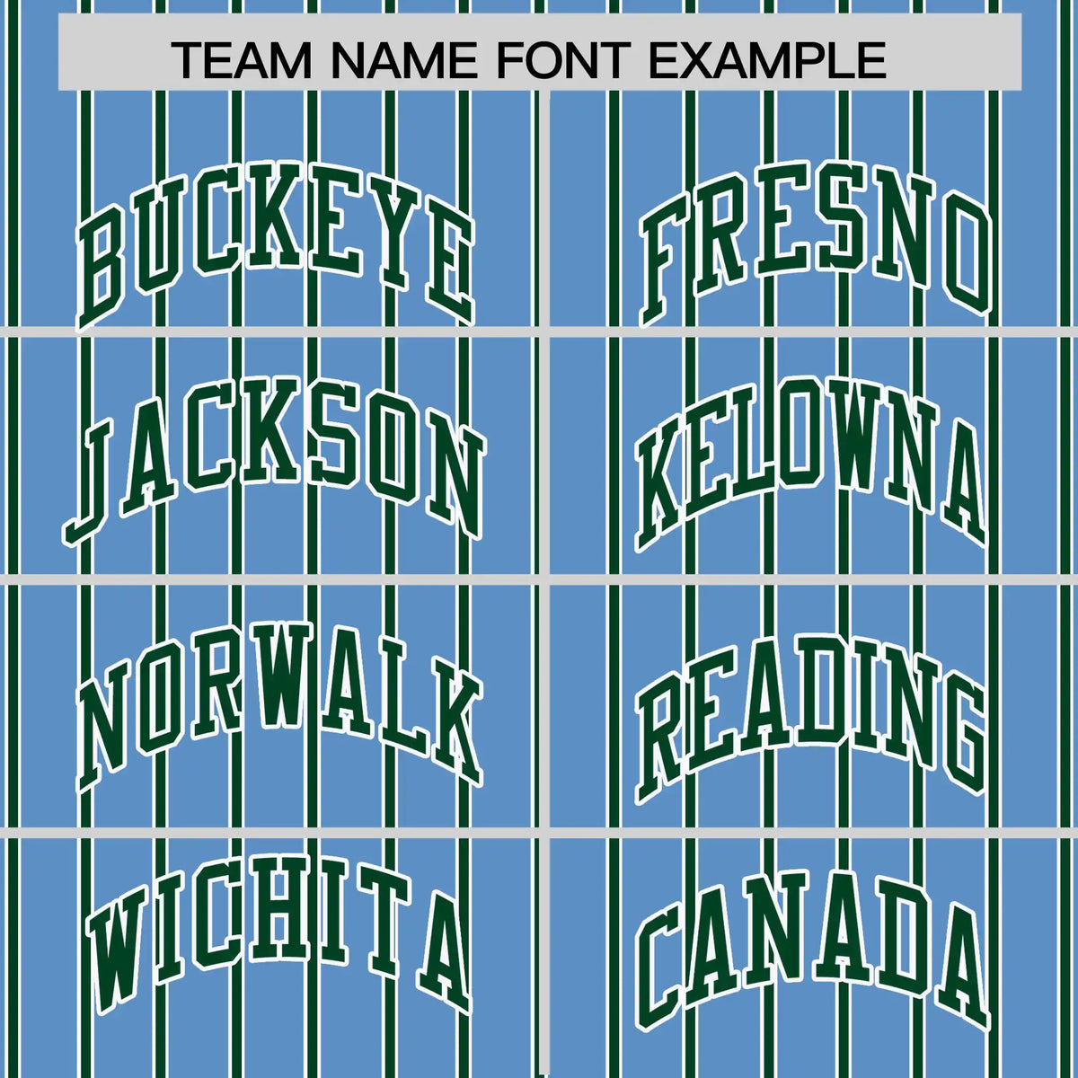 Custom Light Blue White-Green Pinstripe Pattern Design Performance T-Shirt