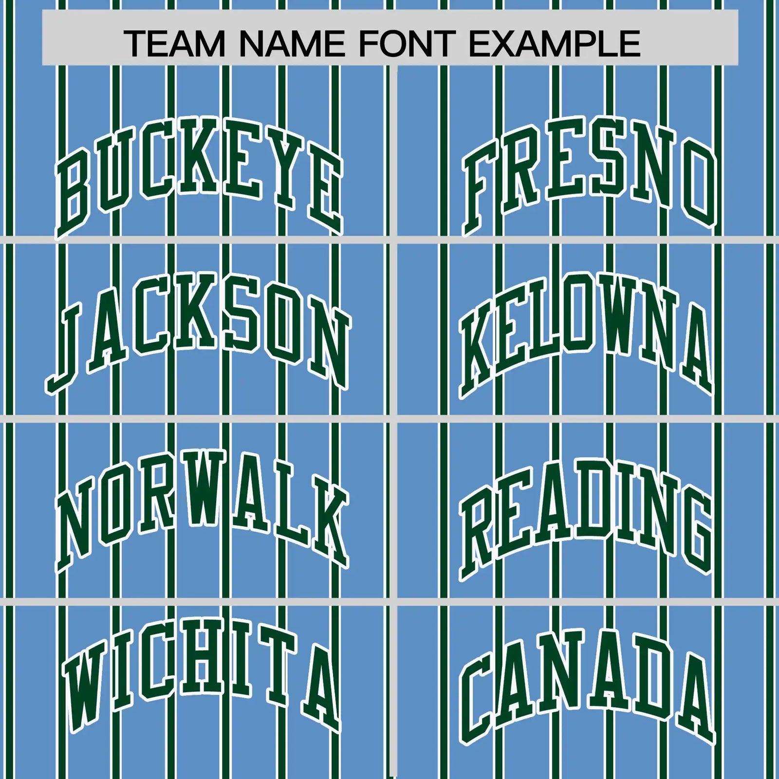 Custom Light Blue White-Green Pinstripe Pattern Design Performance T-Shirt