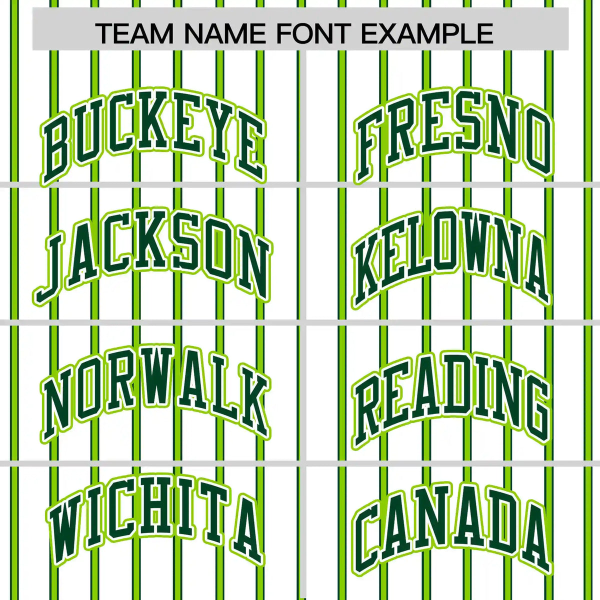 Custom White Neon Green-Green Pinstripe Pattern Design Performance T-Shirt
