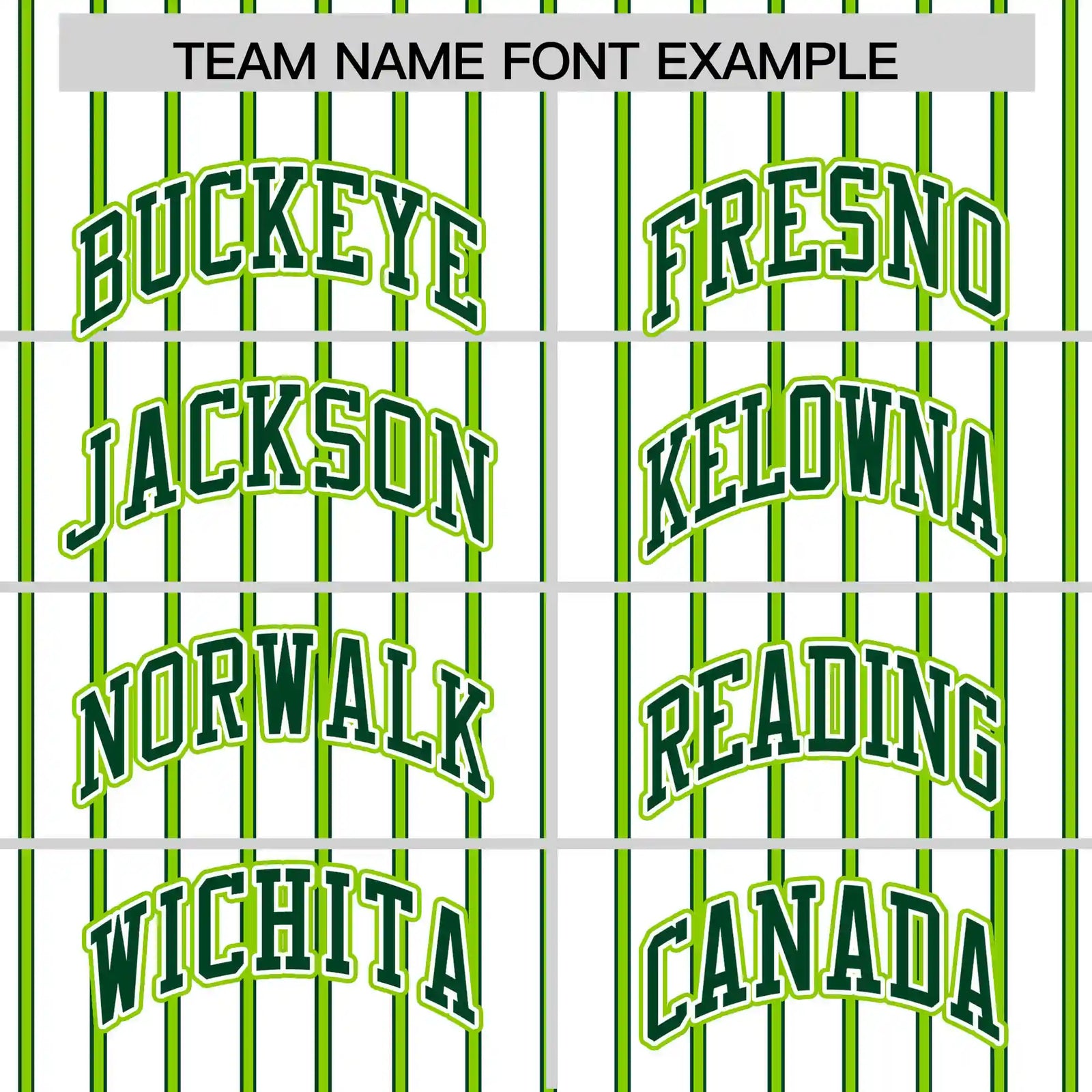 Custom White Neon Green-Green Pinstripe Pattern Design Performance T-Shirt