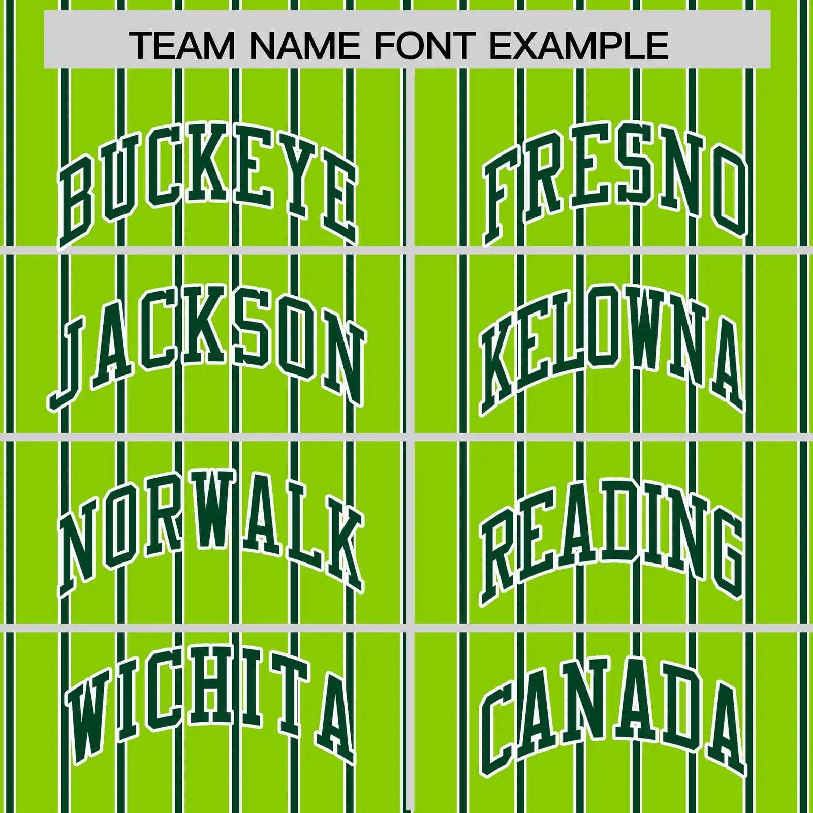 Custom Neon Green White-Green Pinstripe Pattern Design Performance T-Shirt