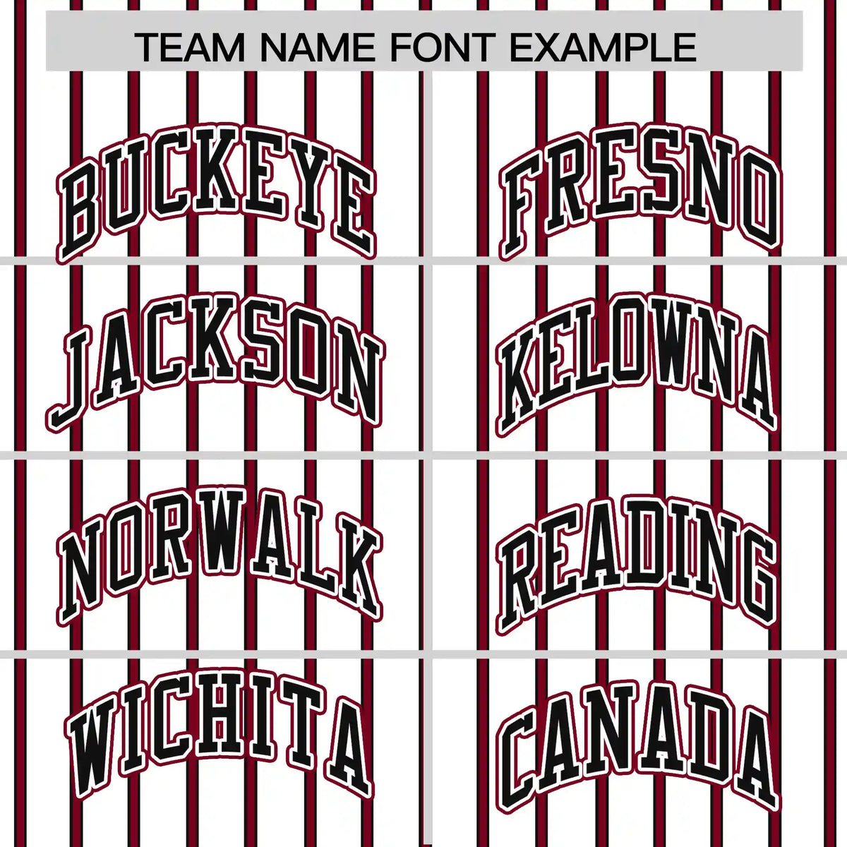 Custom White Black-Crimson Pinstripe Pattern Design Performance T-Shirt