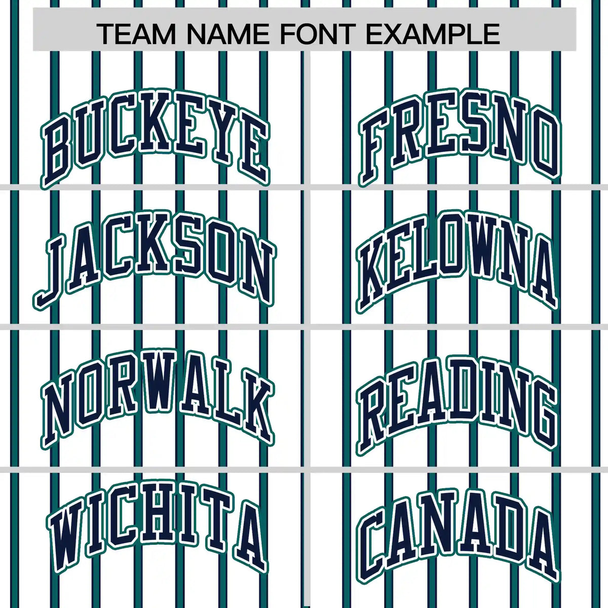 Custom White Navy-Aqua Pinstripe Pattern Design Performance T-Shirt