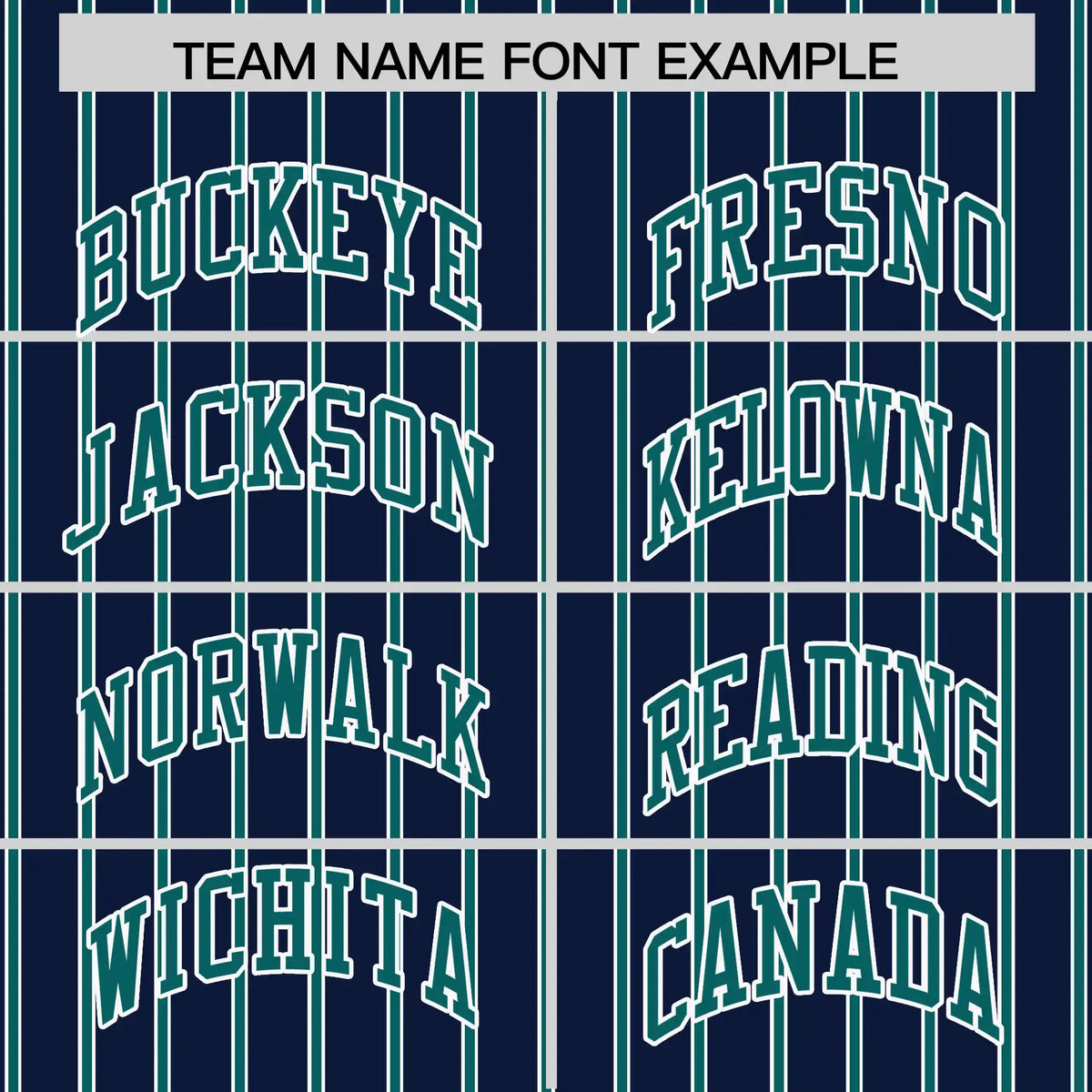 Custom Navy White-Aqua Pinstripe Pattern Design Performance T-Shirt