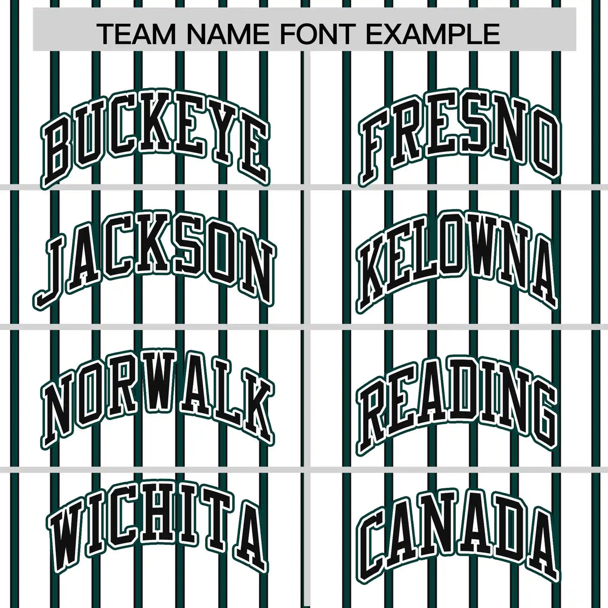 Custom White Black-Midnight Green Pinstripe Pattern Design Performance T-Shirt