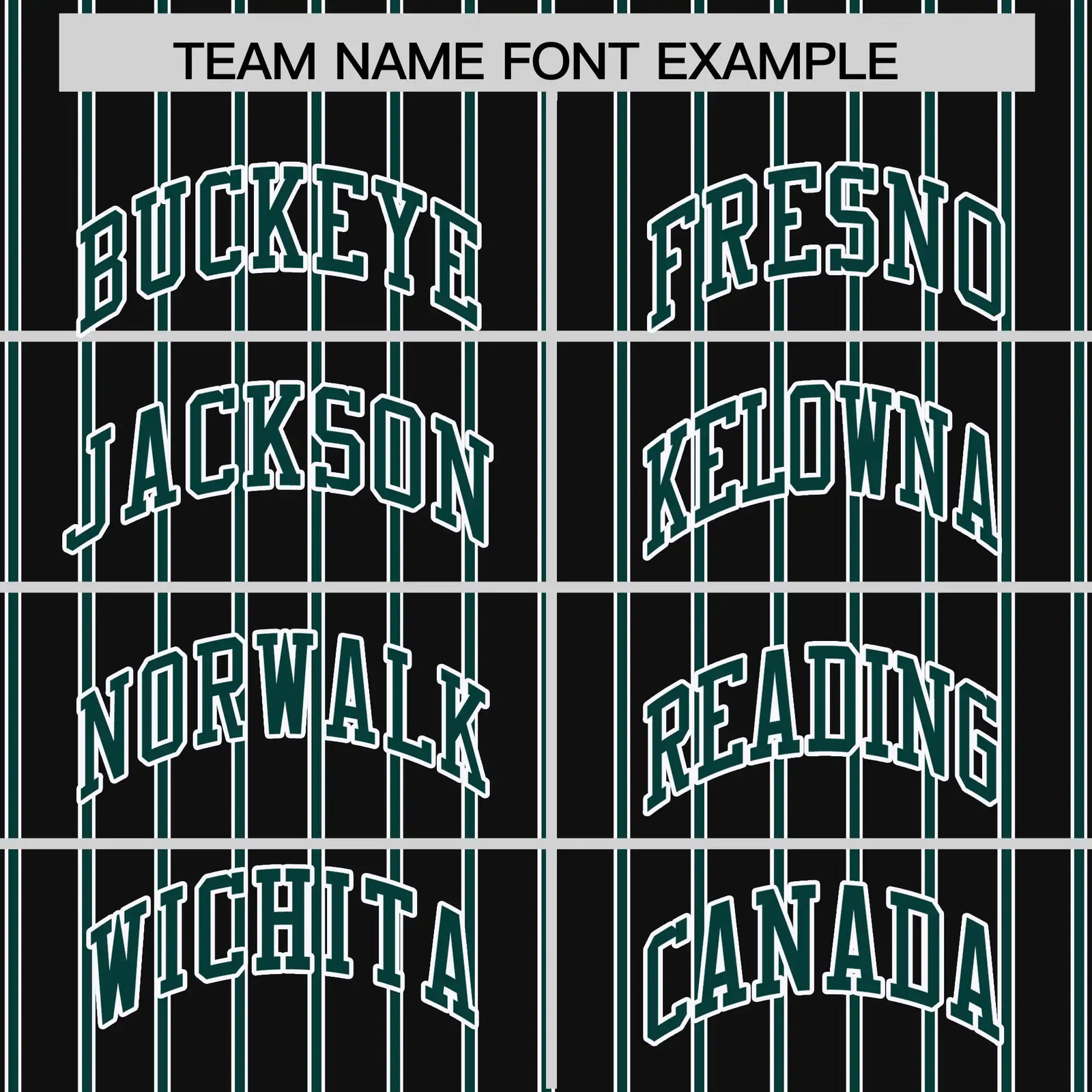 Custom Black White-Midnight Green Pinstripe Pattern Design Performance T-Shirt
