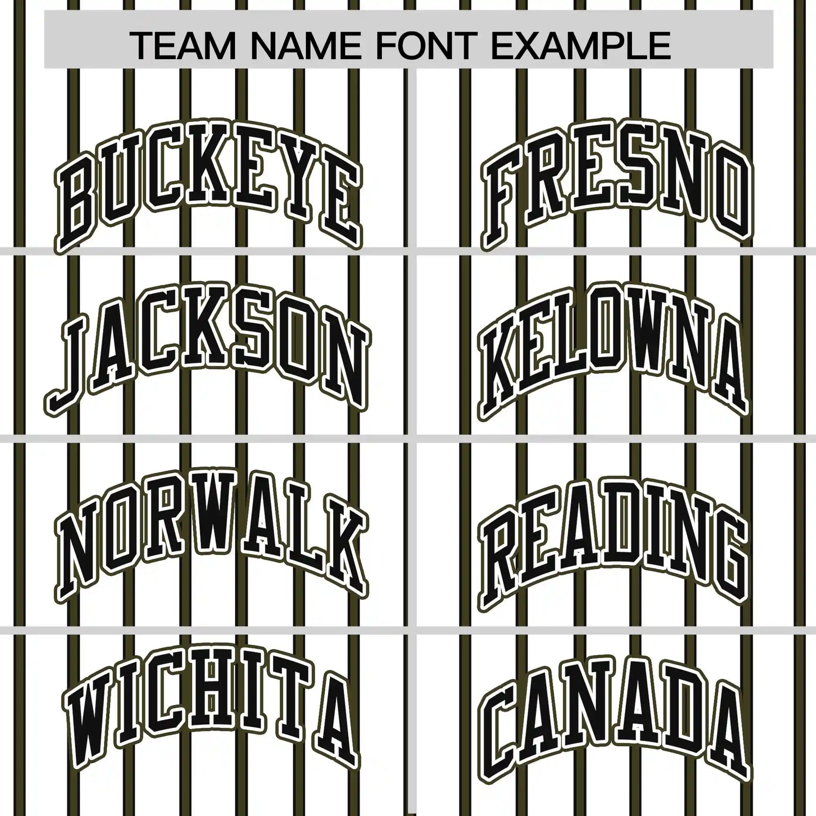 Custom White Black-Olive Pinstripe Pattern Design Performance T-Shirt