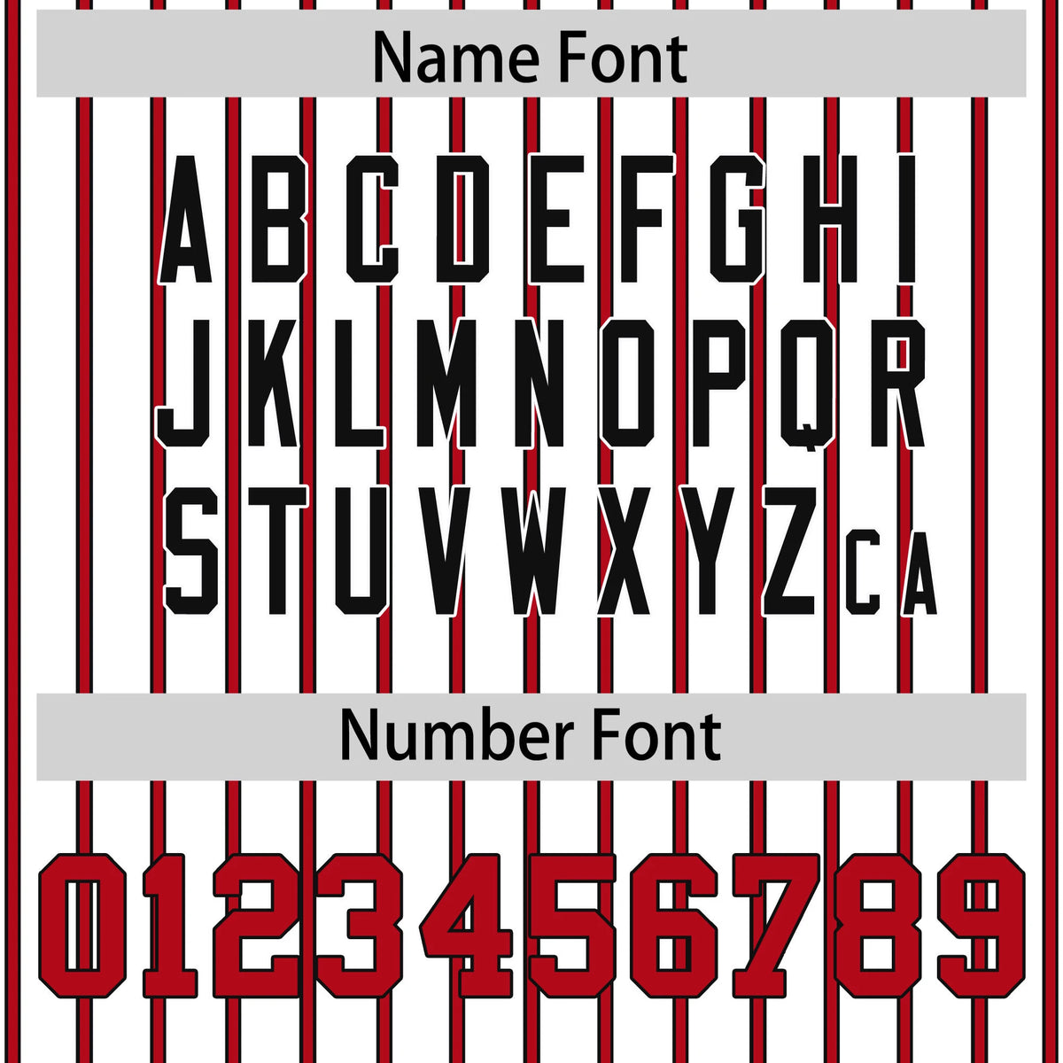 Custom White Black-Red Pinstripe Pattern Design Performance T-Shirt