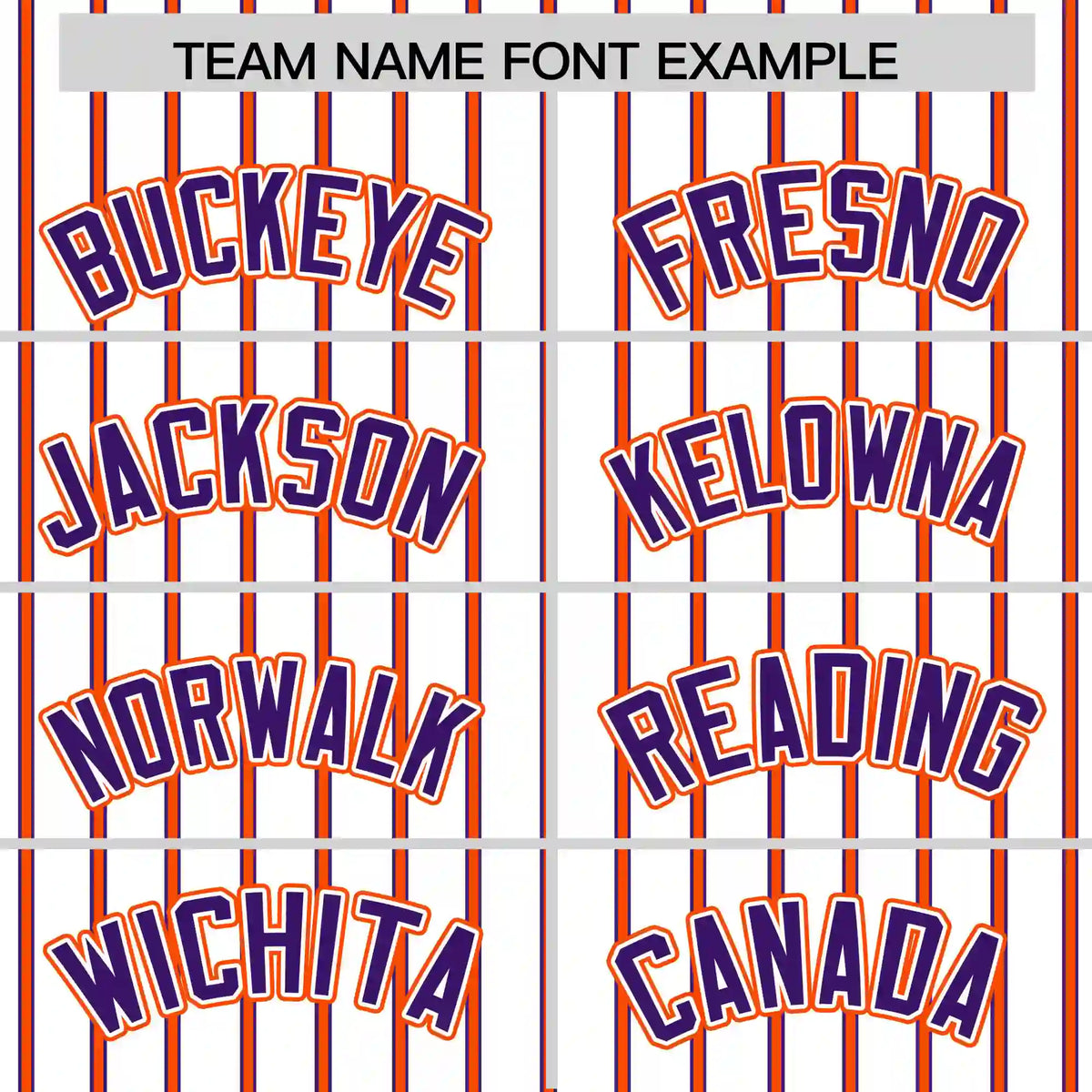 Custom White Purple-Orange Pinstripe Pattern Design Performance T-Shirt