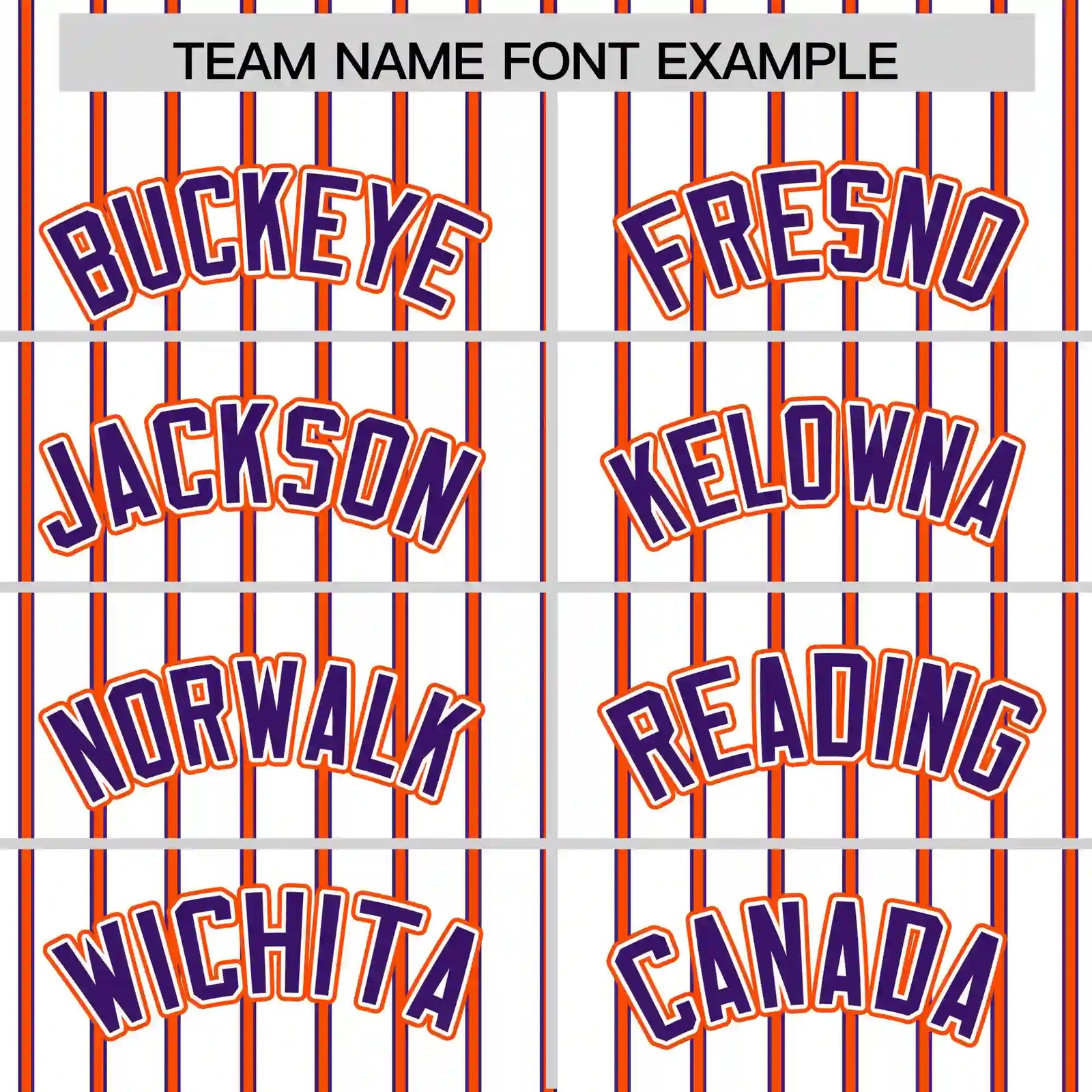 Custom White Purple-Orange Pinstripe Pattern Design Performance T-Shirt