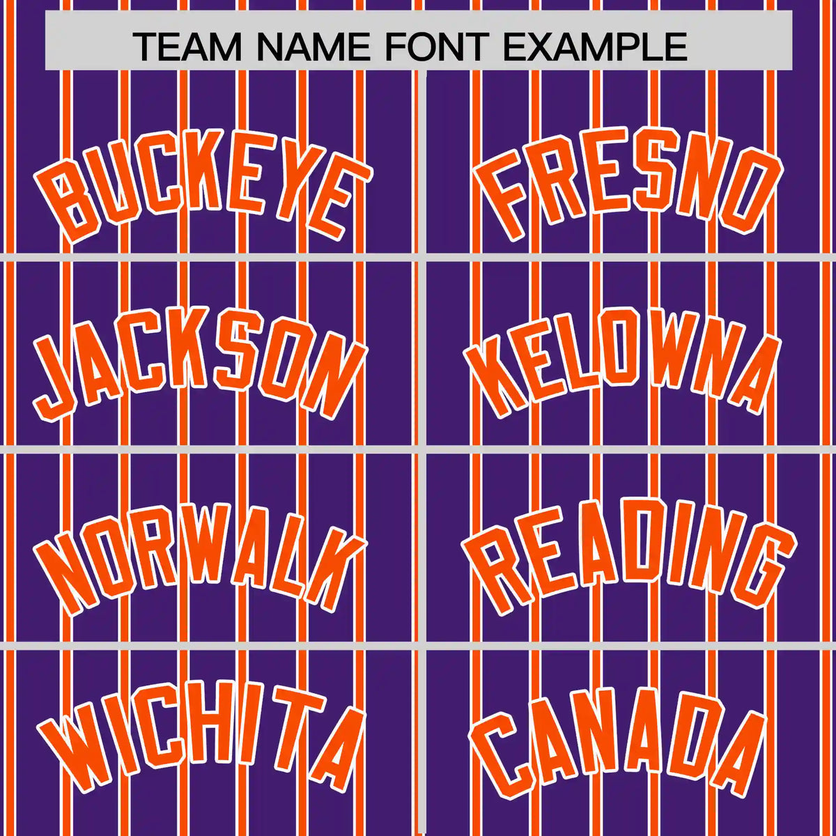 Custom Purple White-Orange Pinstripe Pattern Design Performance T-Shirt