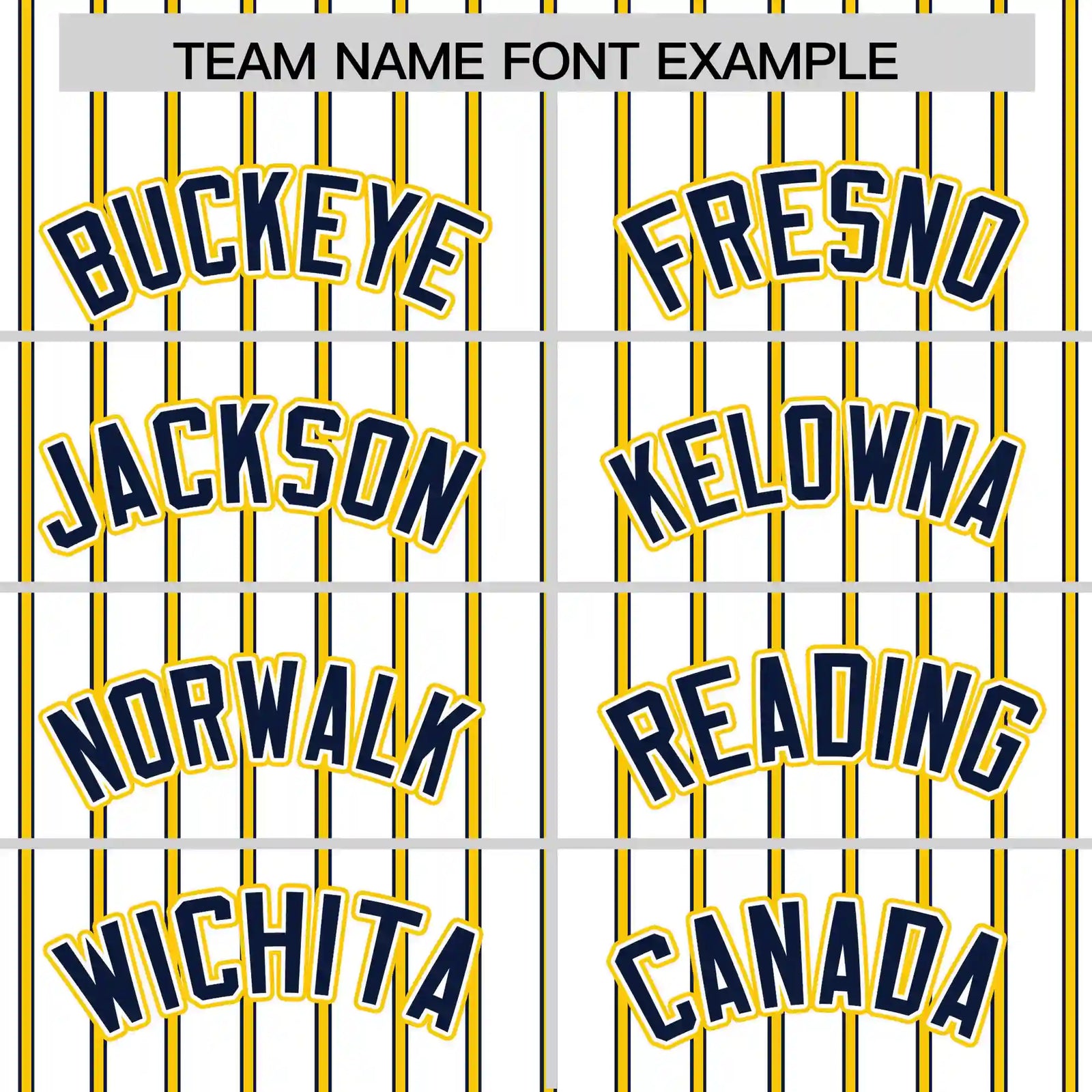 Custom White Navy-Gold01 Pinstripe Pattern Design Performance T-Shirt