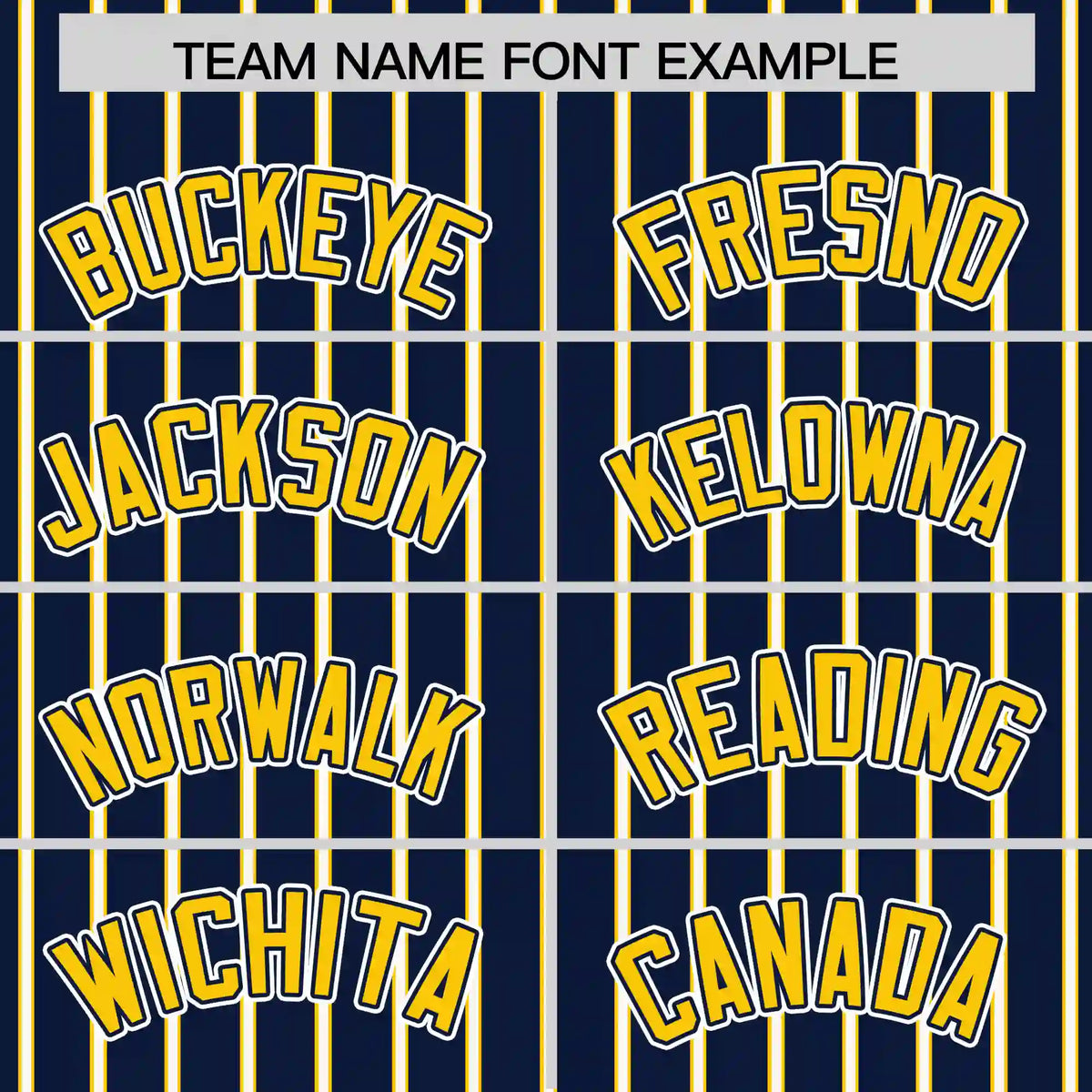 Custom Navy White-Gold01 Pinstripe Pattern Design Performance T-Shirt