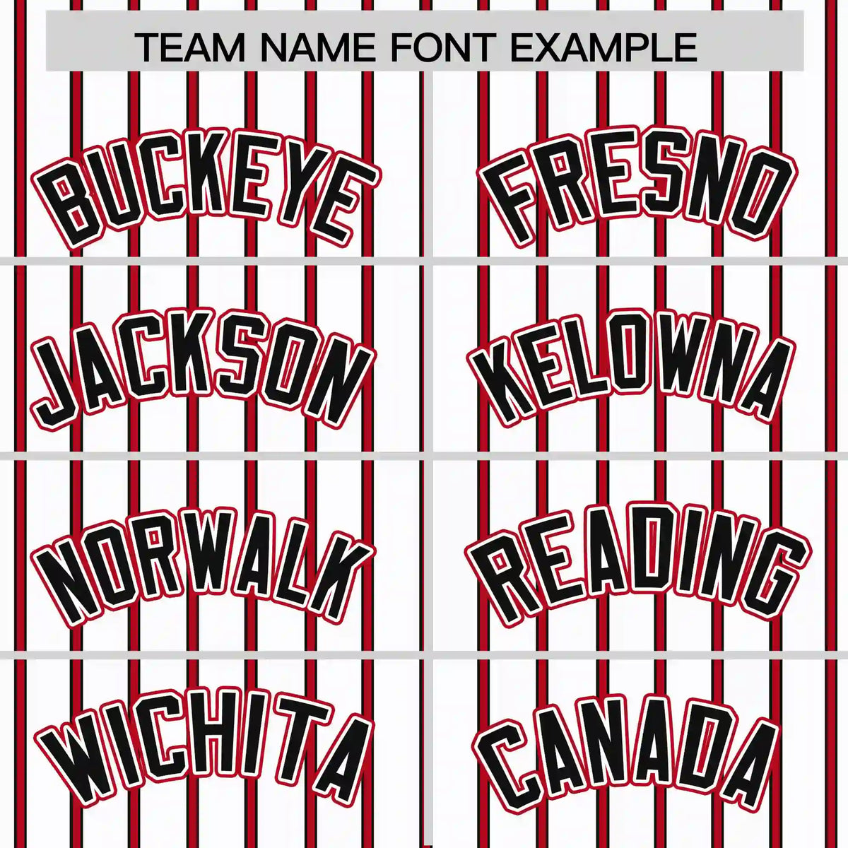 Custom White Red-Black Pinstripe Pattern Design Performance T-Shirt