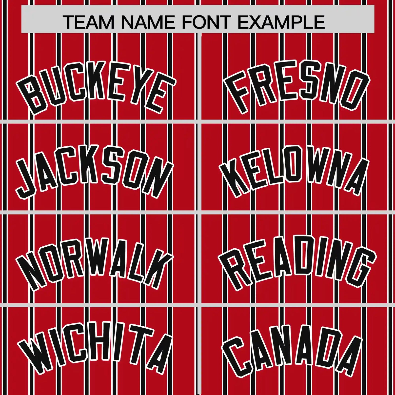 Custom Red White-Black Pinstripe Pattern Design Performance T-Shirt