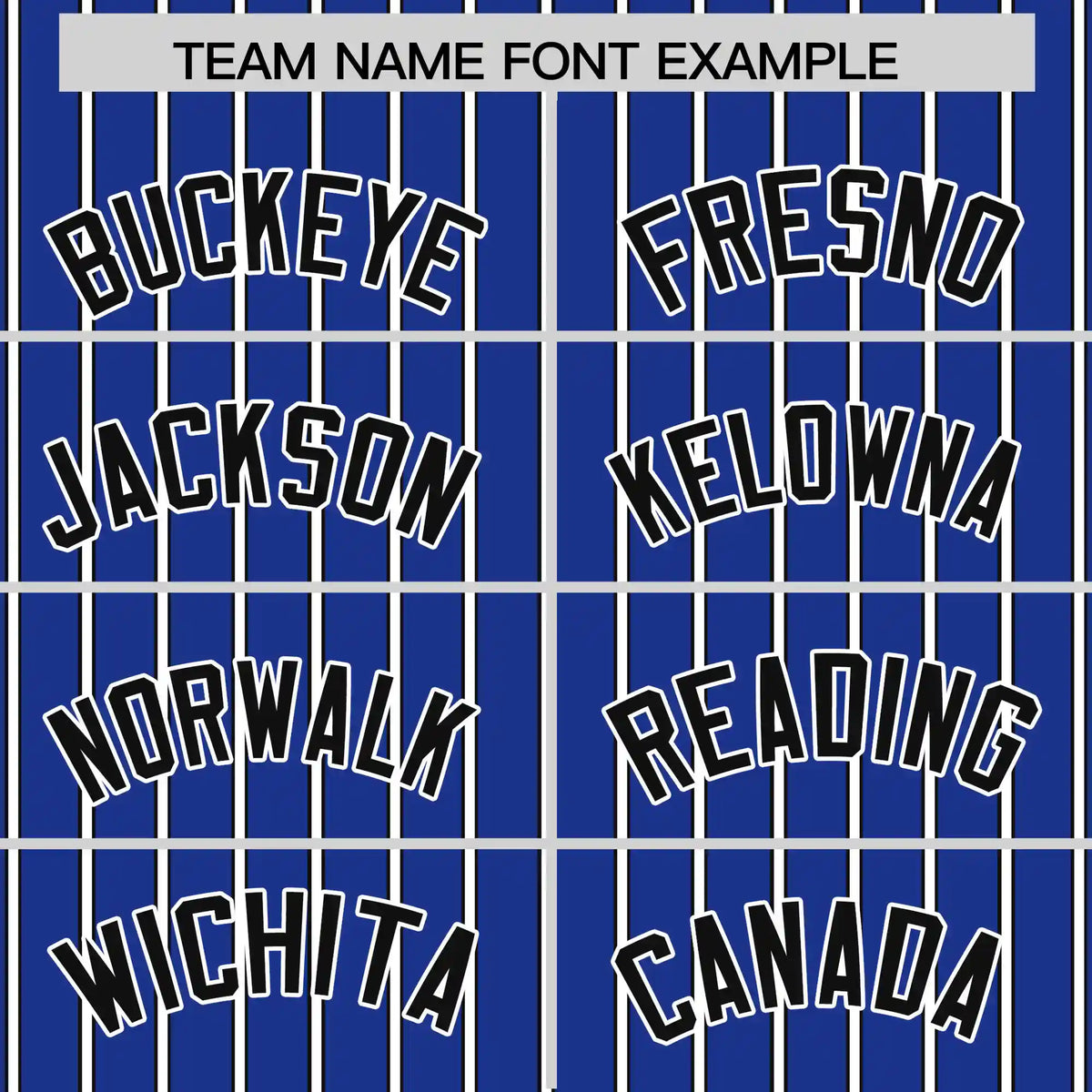 Custom Royal Blue White-Black Pinstripe Pattern Design Performance T-Shirt
