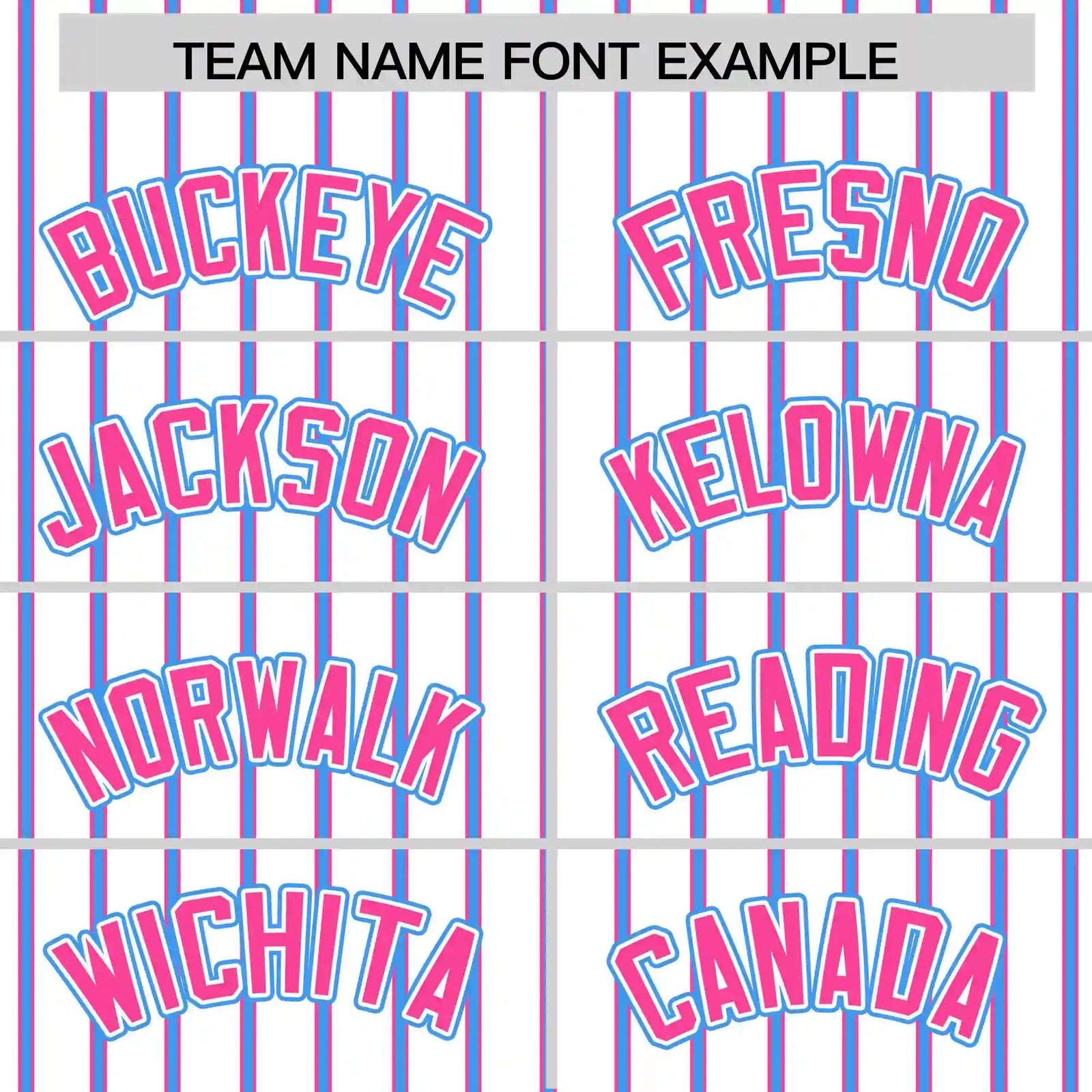 Custom White Pink-Powder Blue Pinstripe Pattern Design Performance T-Shirt