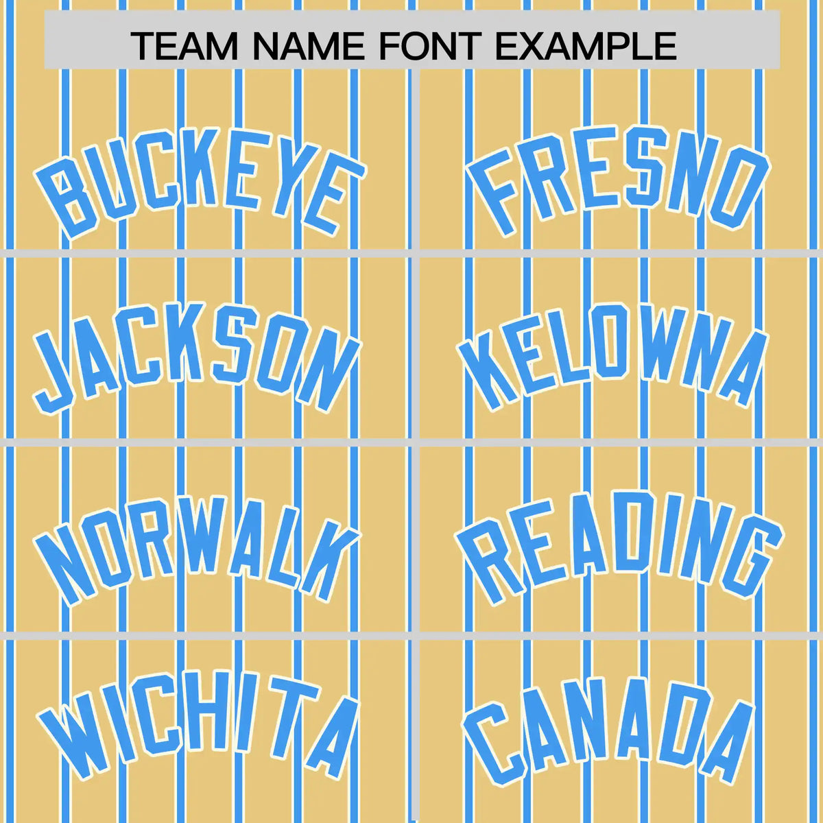 Custom Khaki White-Powder Blue Pinstripe Pattern Design Performance T-Shirt