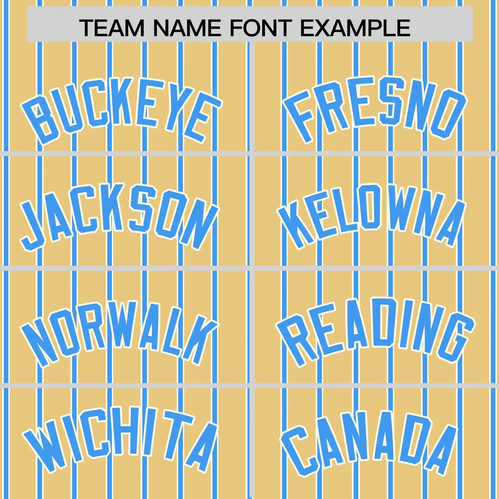 Custom Khaki White-Powder Blue Pinstripe Pattern Design Performance T-Shirt