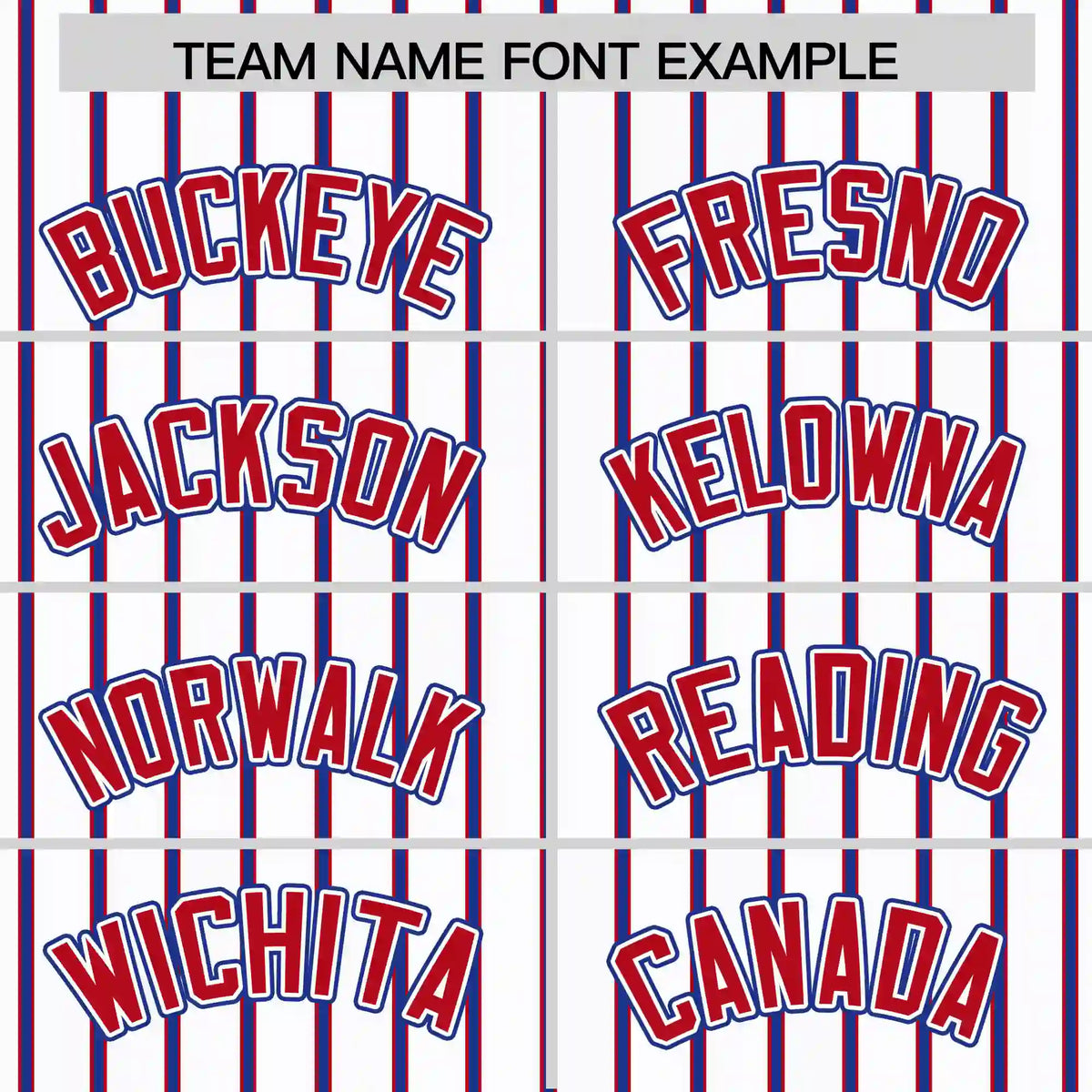 Custom White Red-Royal Blue Pinstripe Pattern Design Performance T-Shirt
