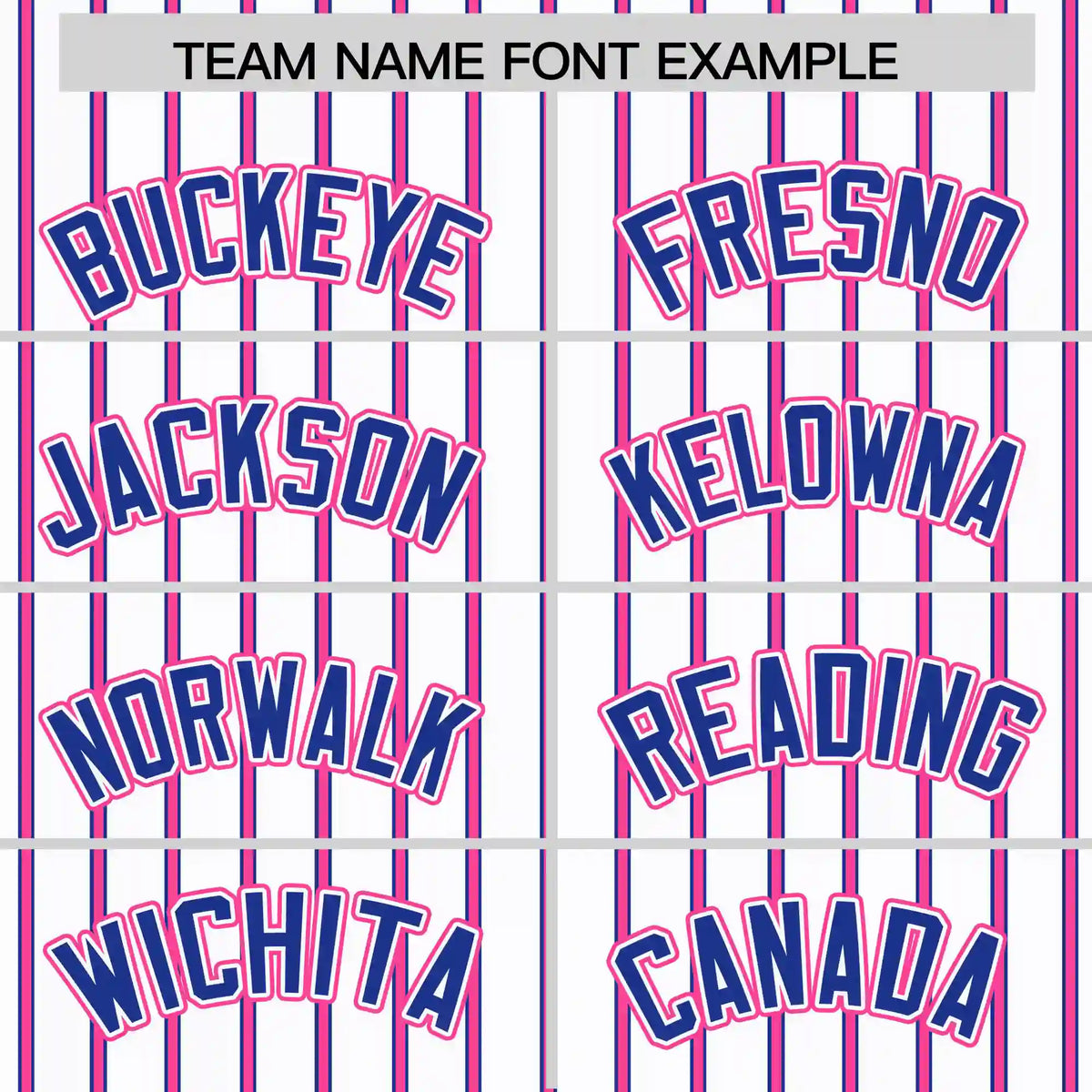 Custom White Pink-Royal Blue Pinstripe Pattern Design Performance T-Shirt