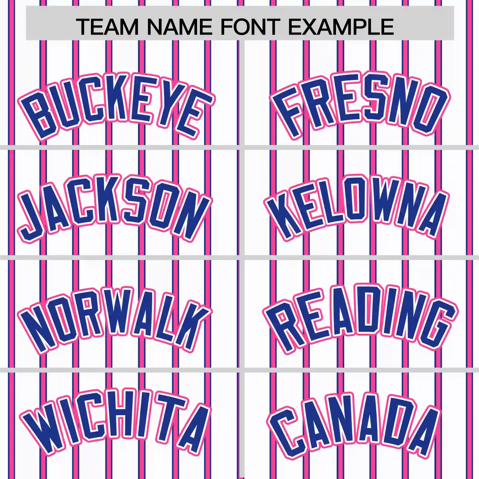 Custom White Pink-Royal Blue Pinstripe Pattern Design Performance T-Shirt