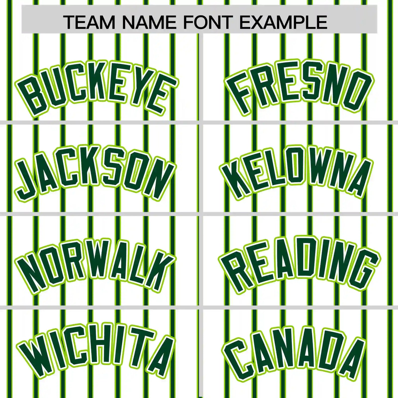Custom White Green-Neon Green Pinstripe Pattern Design Performance T-Shirt