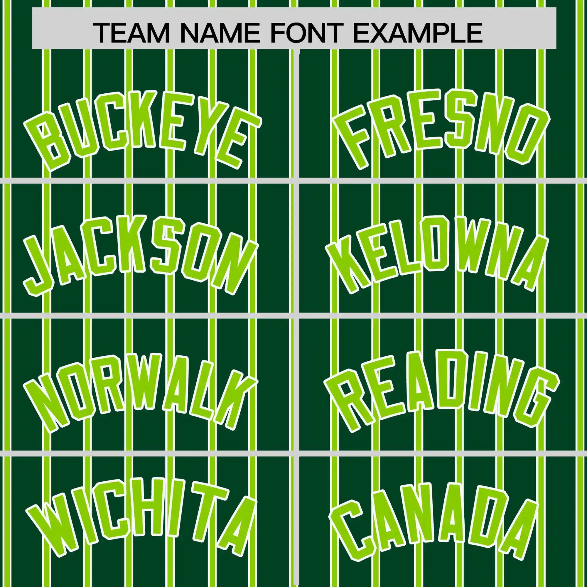 Custom Green White-Neon Green Pinstripe Pattern Design Performance T-Shirt