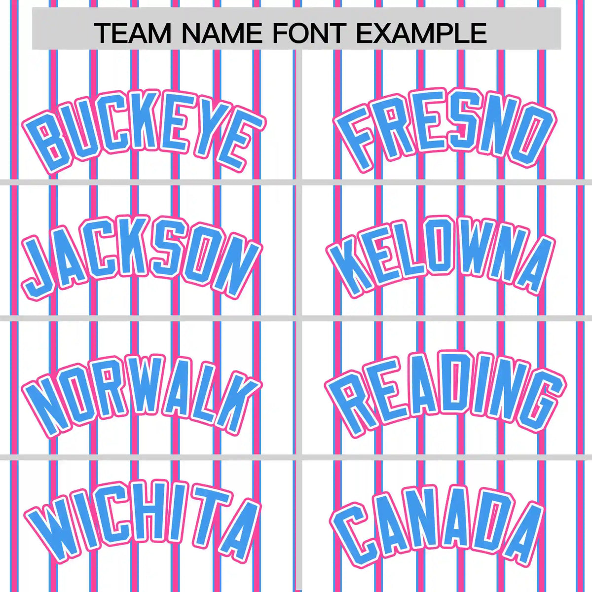 Custom White Powder Blue-Pink Pinstripe Pattern Design Performance T-Shirt
