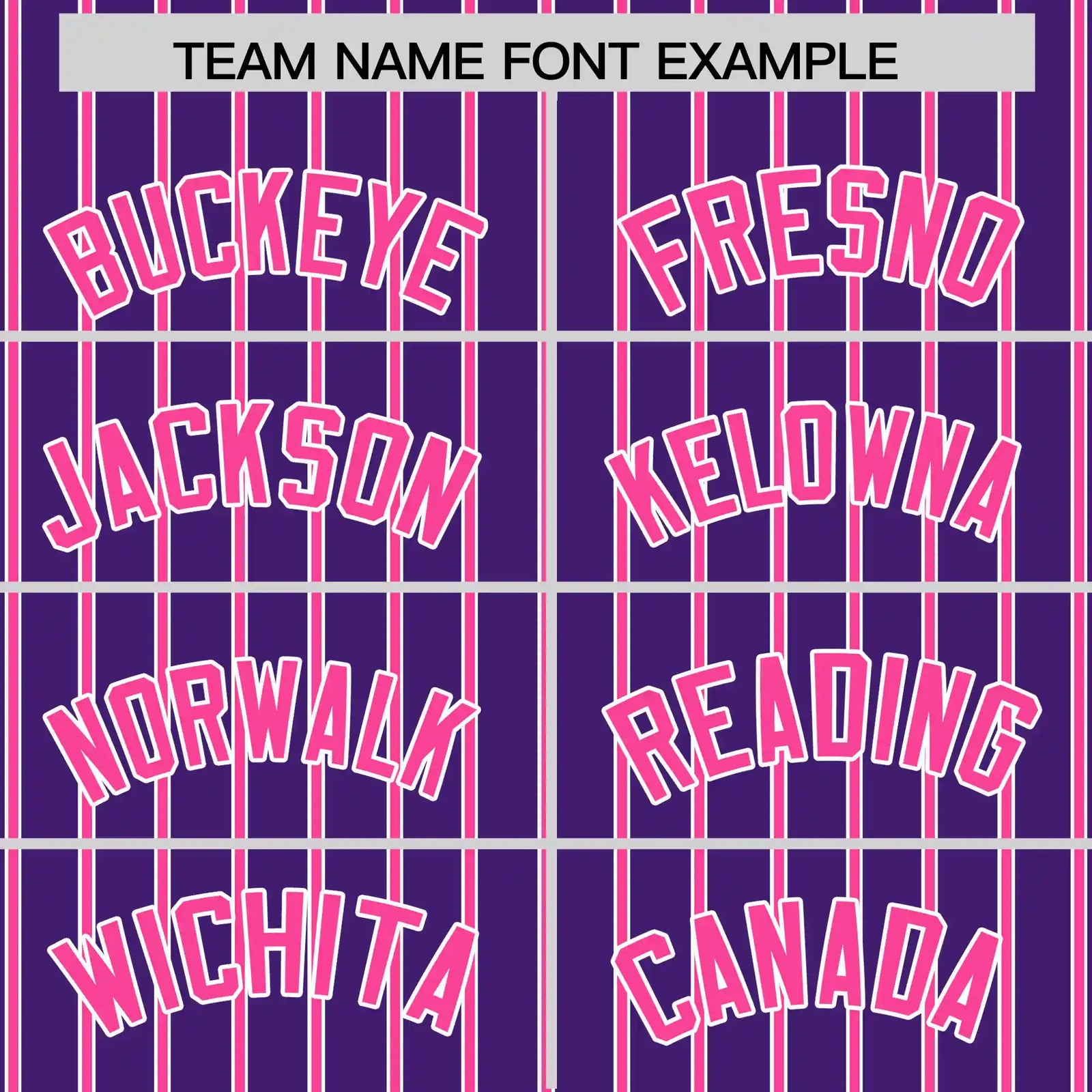 Custom Purple White-Pink Pinstripe Pattern Design Performance T-Shirt