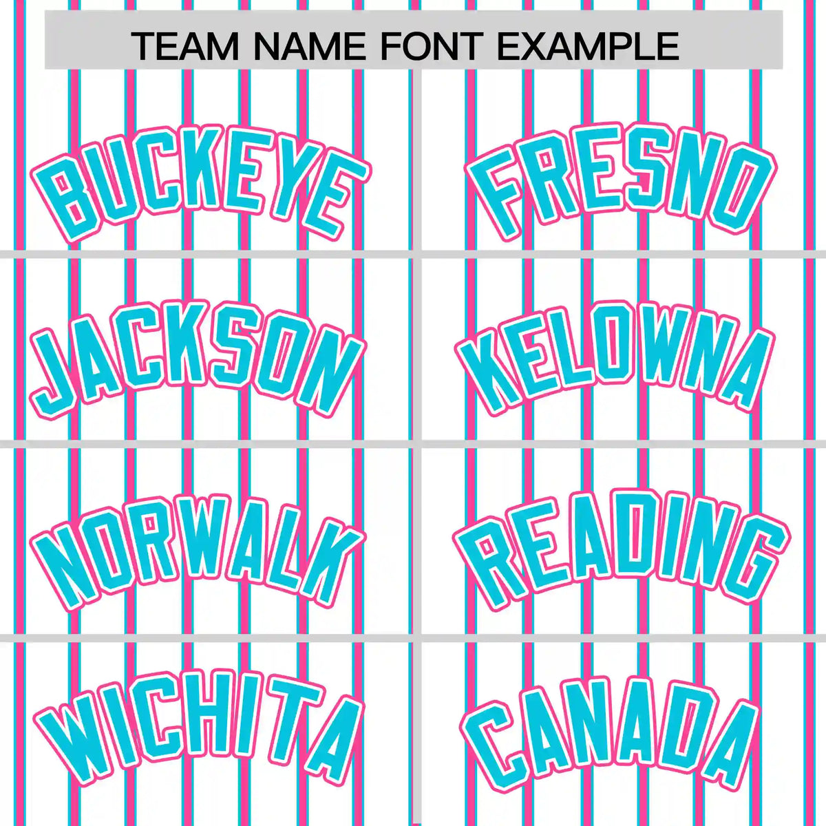 Custom White Sky Blue-Pink Pinstripe Pattern Design Performance T-Shirt