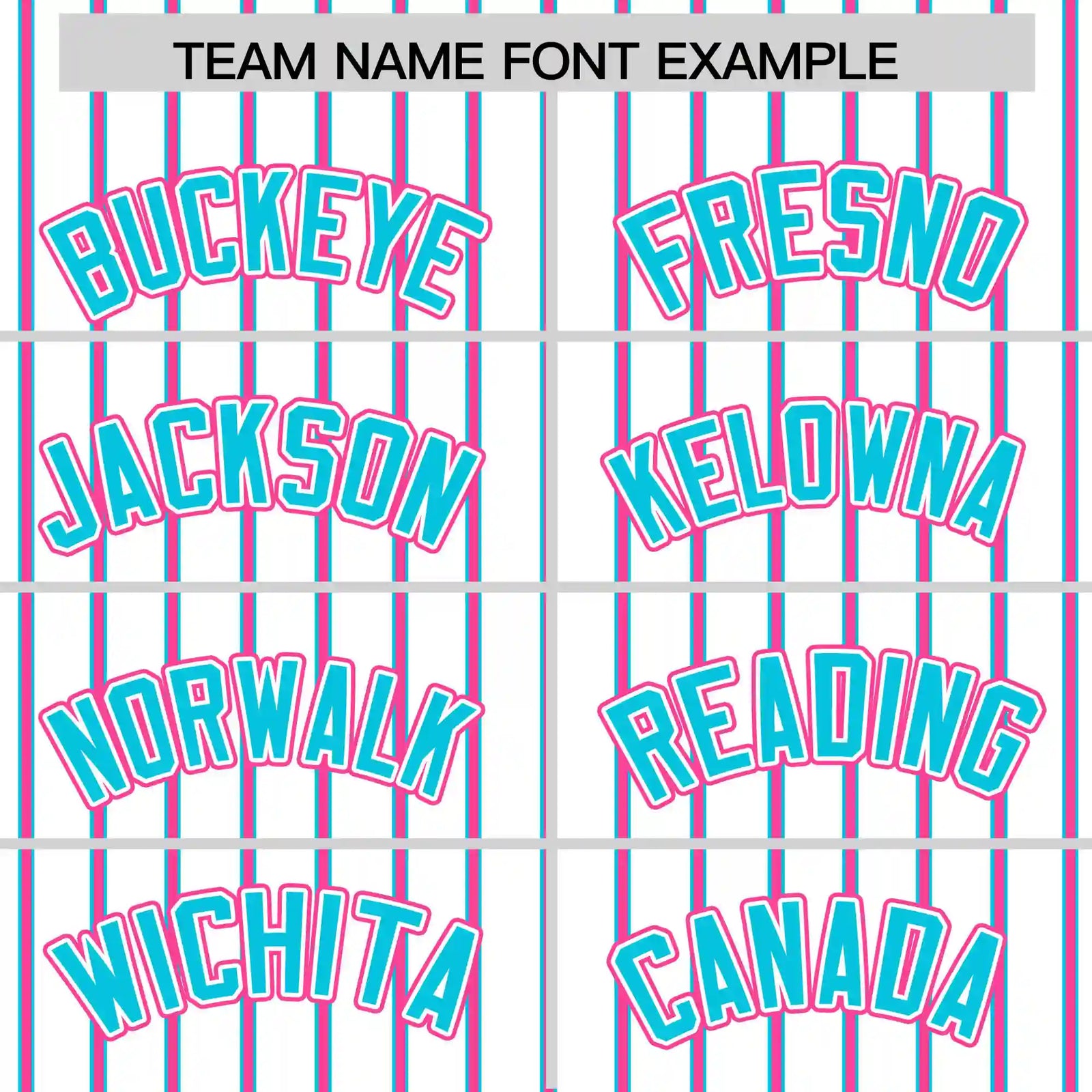 Custom White Sky Blue-Pink Pinstripe Pattern Design Performance T-Shirt