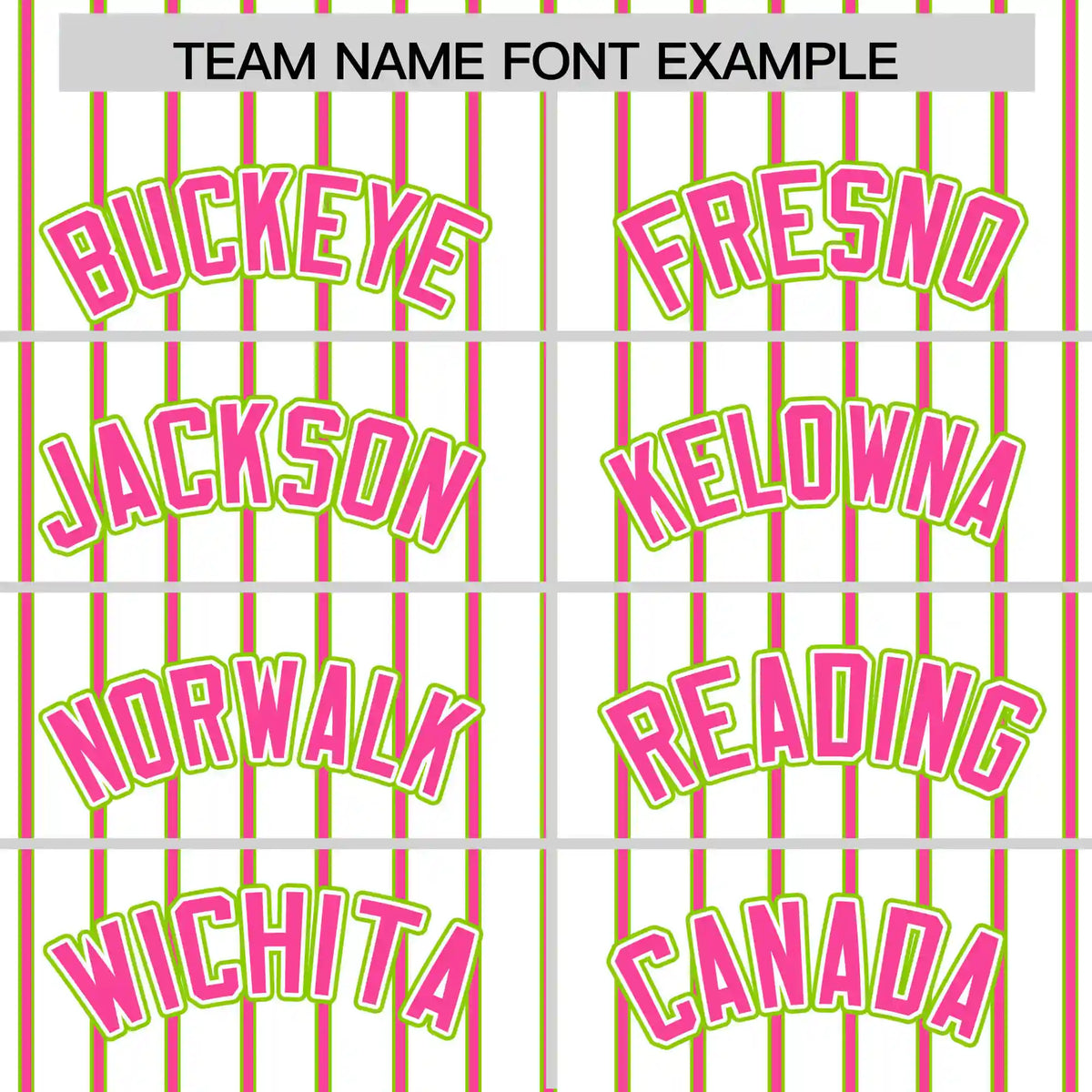 Custom White Neon Green-Pink Pinstripe Pattern Design Performance T-Shirt