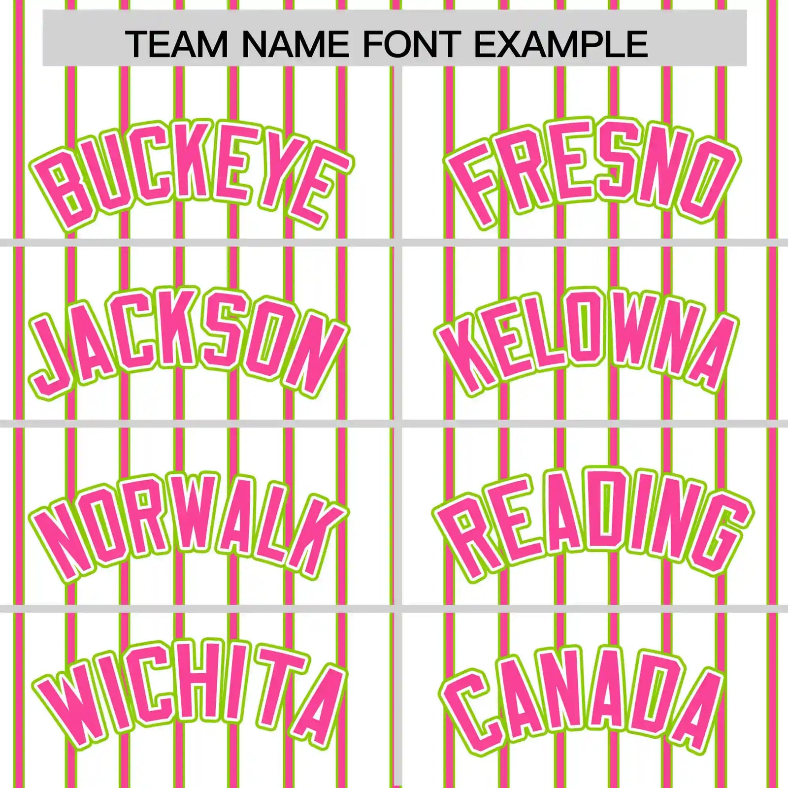 Custom White Neon Green-Pink Pinstripe Pattern Design Performance T-Shirt