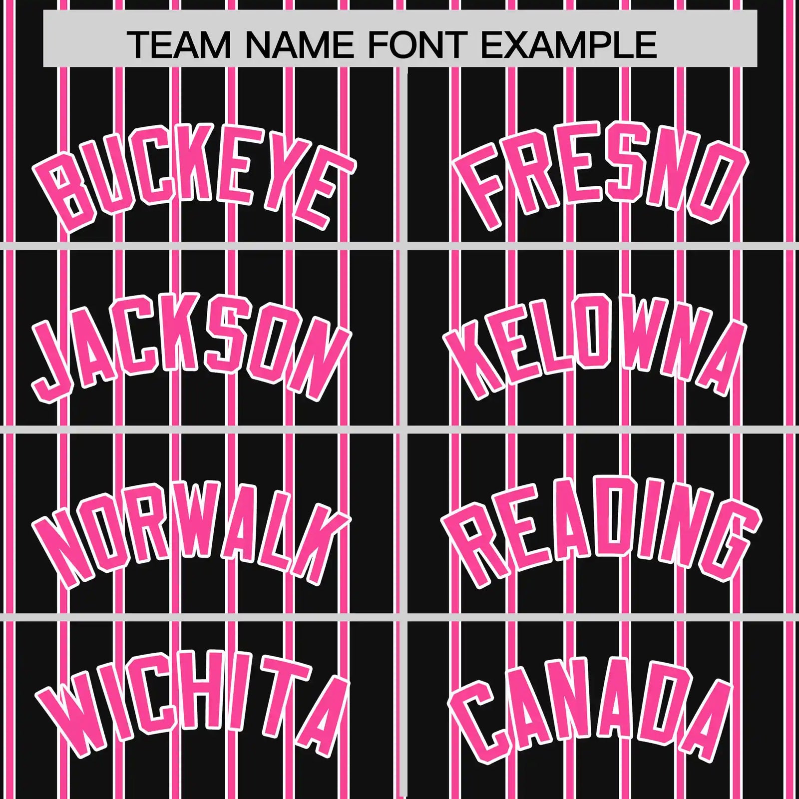 Custom Black White-Pink Pinstripe Pattern Design Performance T-Shirt